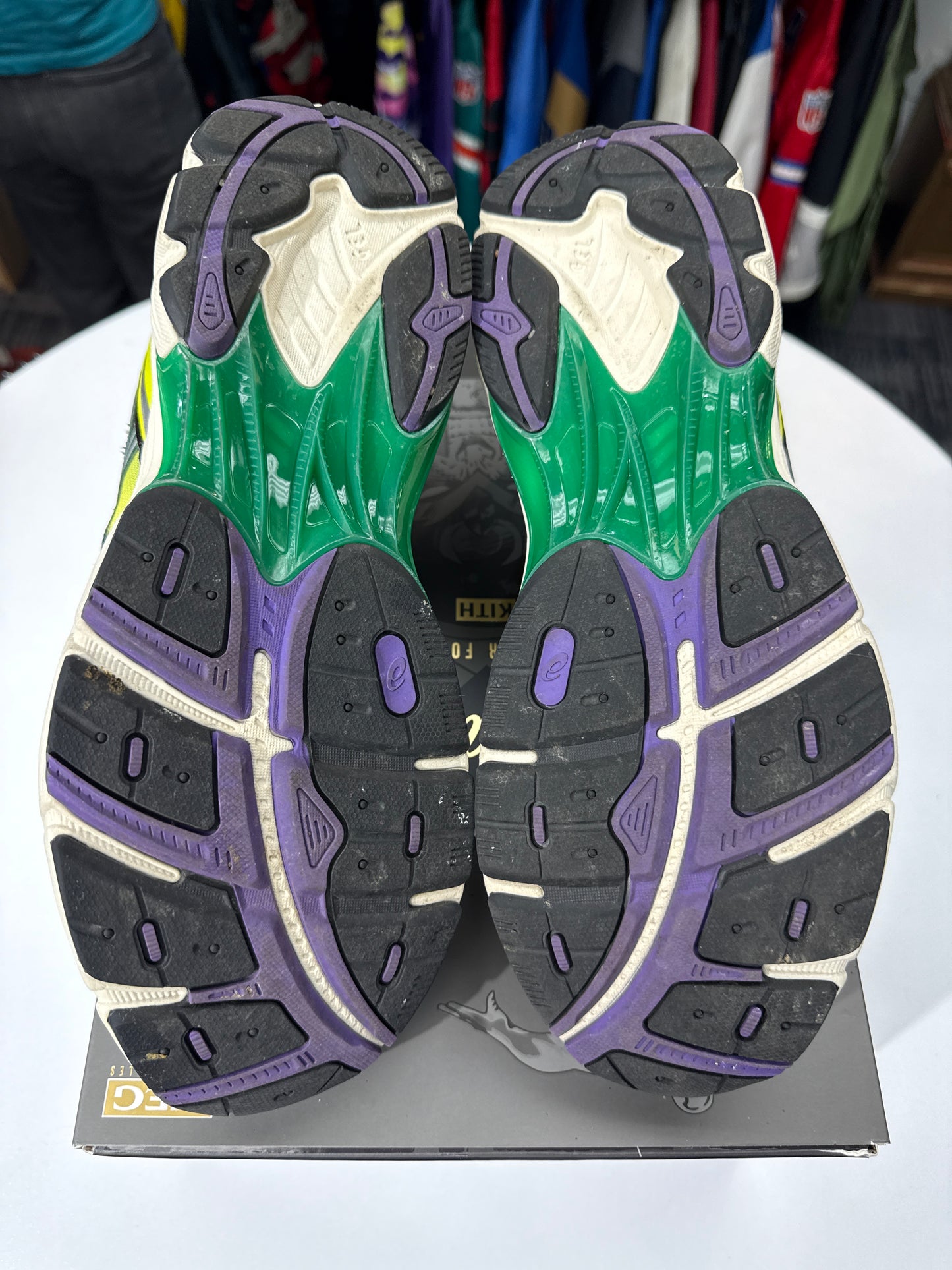 Preowned Asics GT-2160 Kith Marvel Green Goblin (Comic Included)