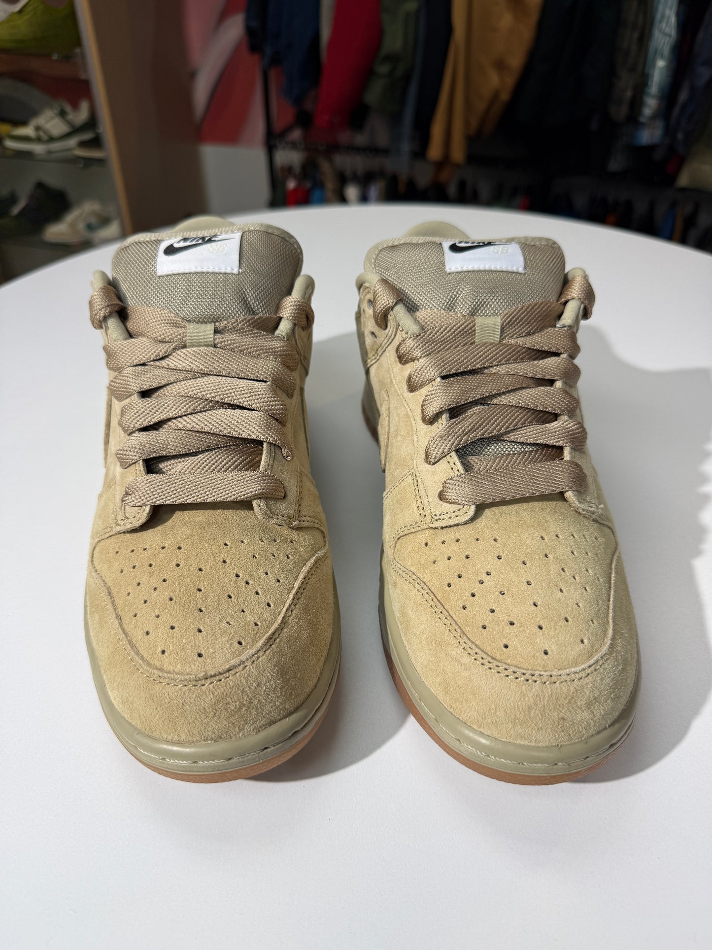 Preowned Parachute Beige Nike SB Dunk Low