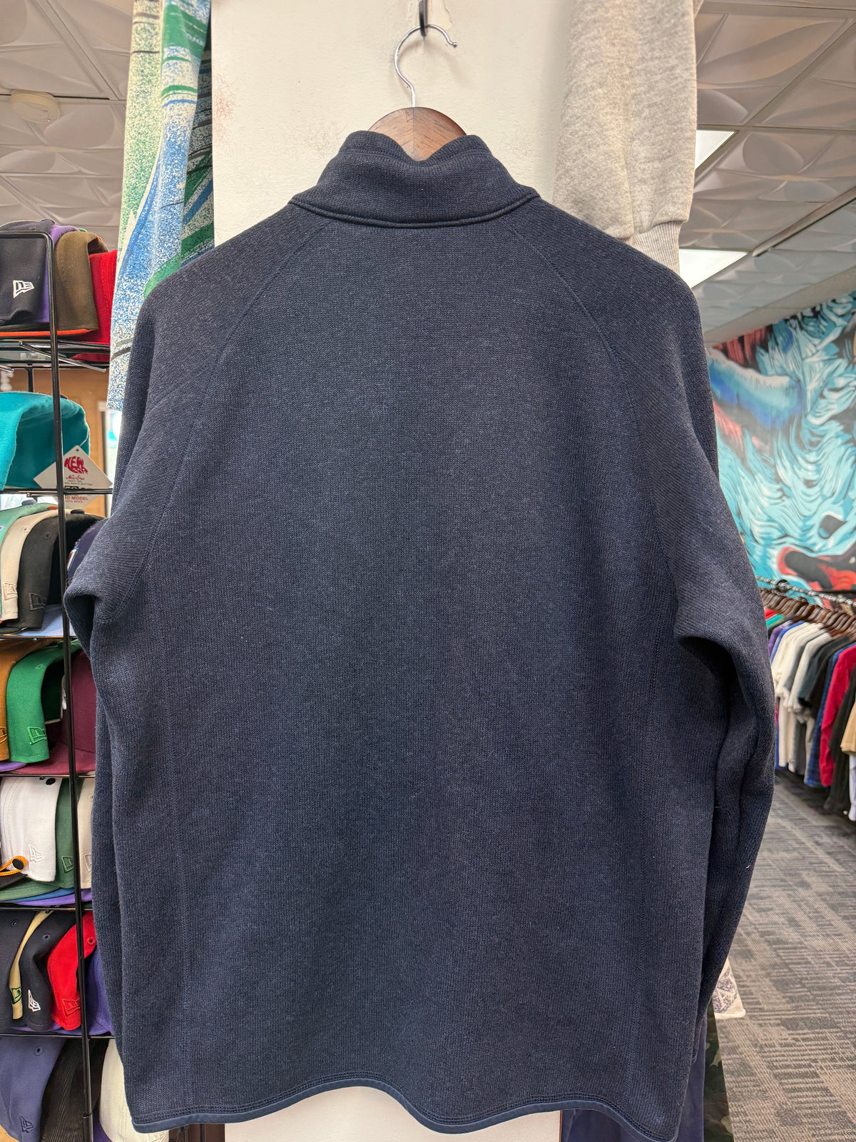 Patagonia Navy Zip Up