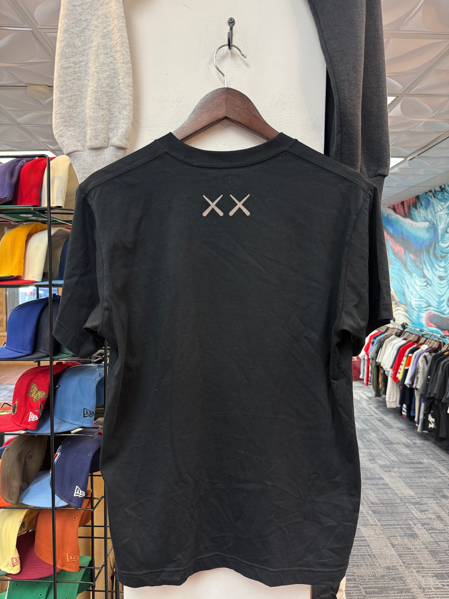 Kaws Companion Black Tee