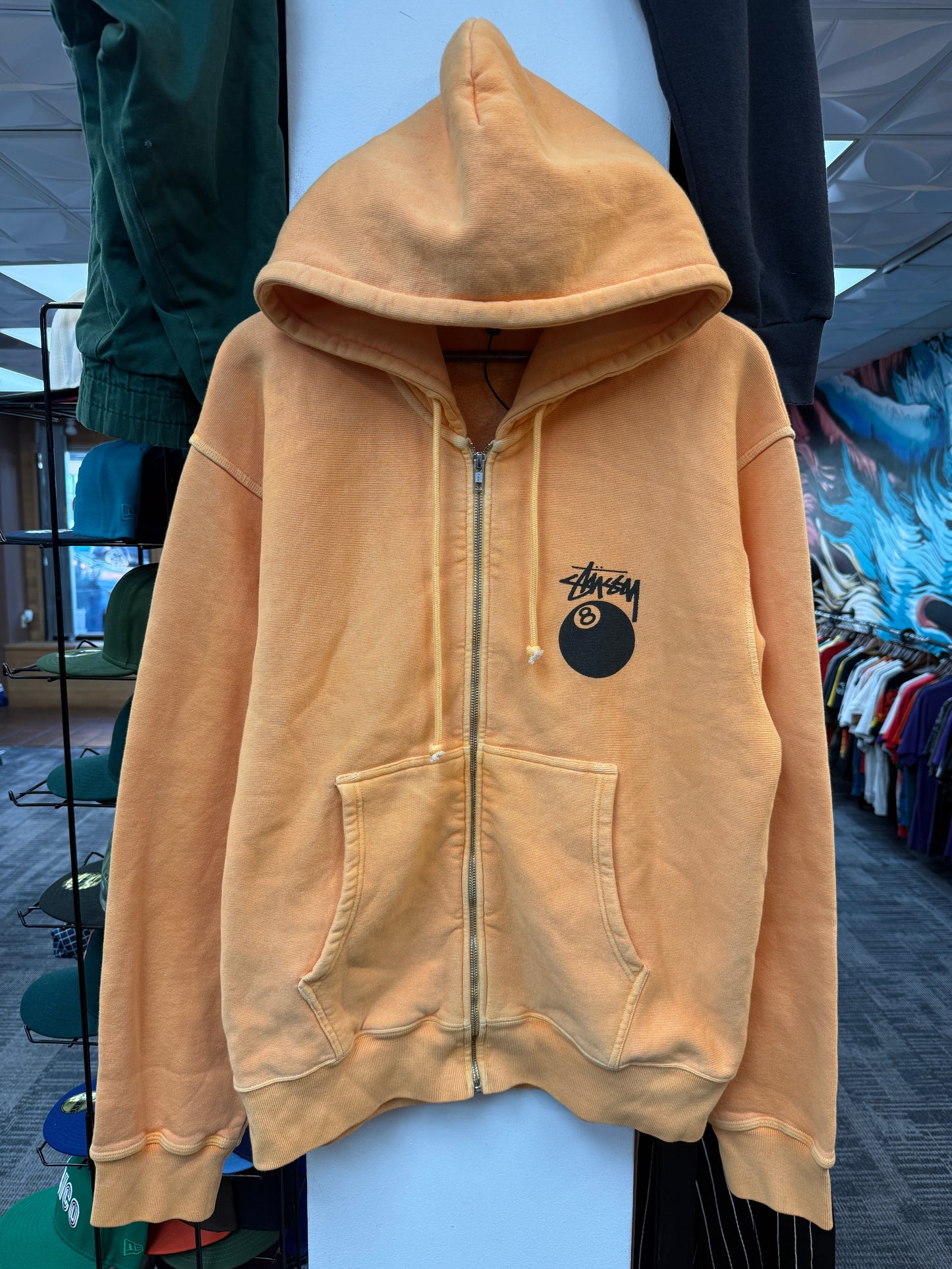 Stussy 8Ball Zip Up Hoodie