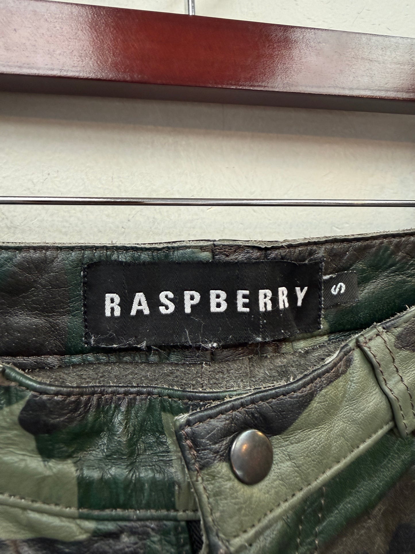 GV Raspberry Hills Camo Leather Shorts