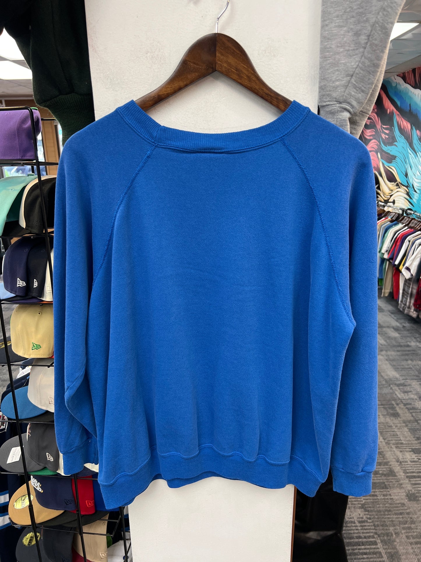 Rush Crest Blue/Green “Seahawks” Crewneck