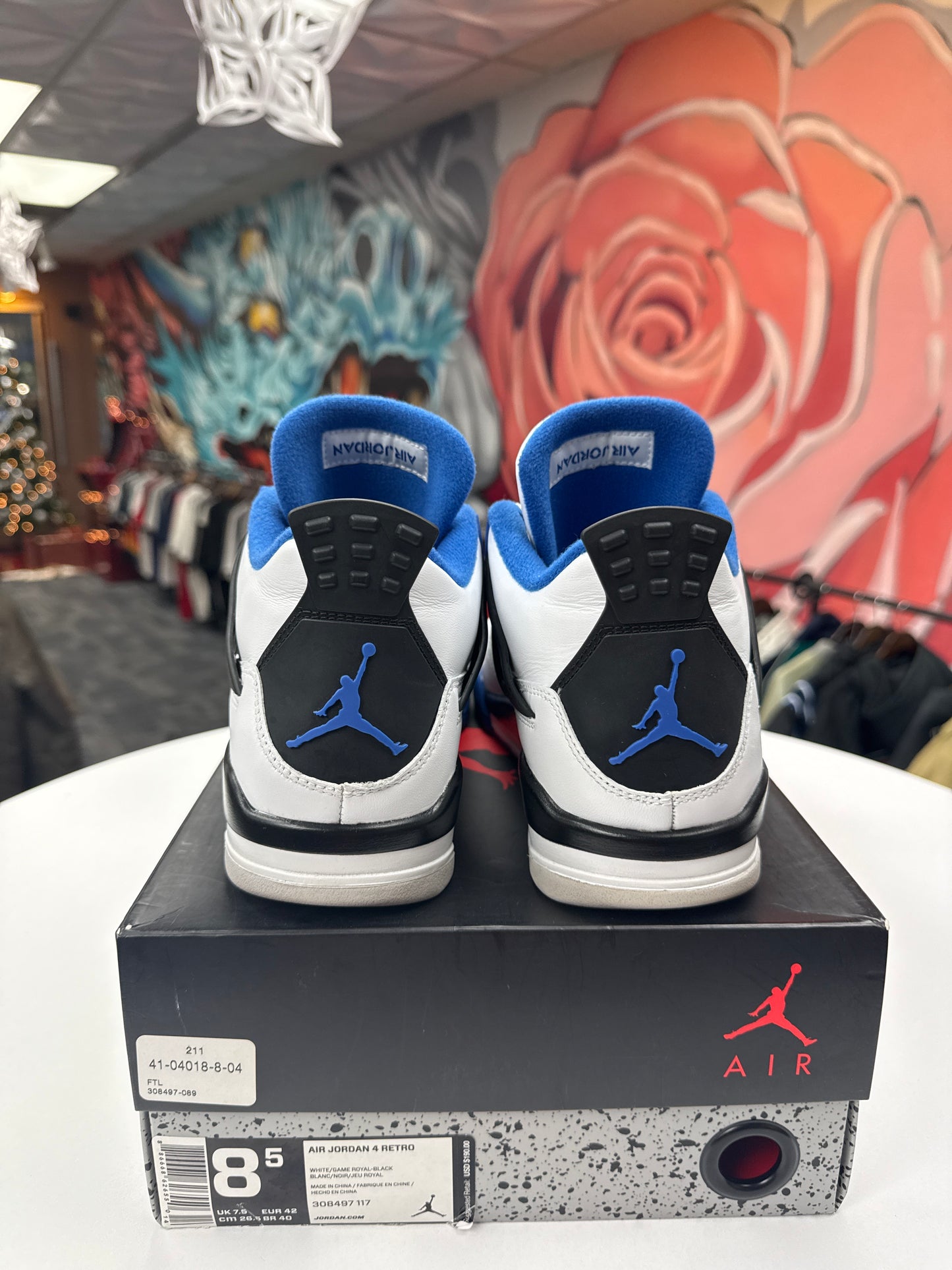 Preowned Jordan 4 Motorsport