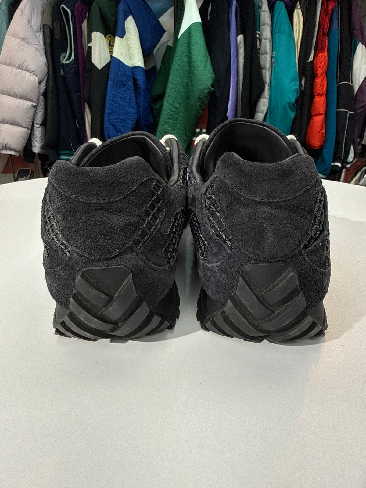 Preowned Bottega Veneta Orbit Sneaker Black Suede