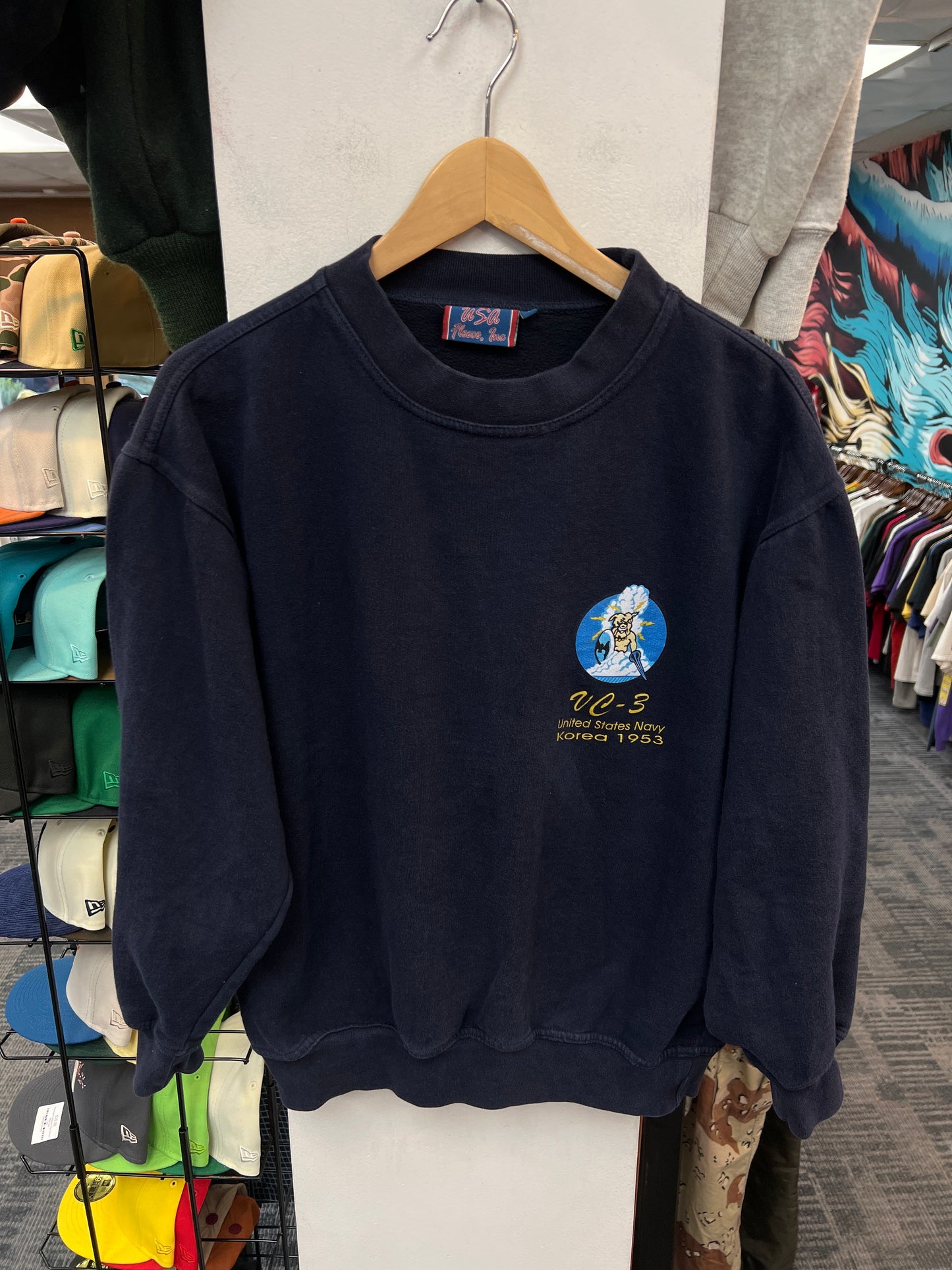 Vintage US Navy Graphic Crewneck