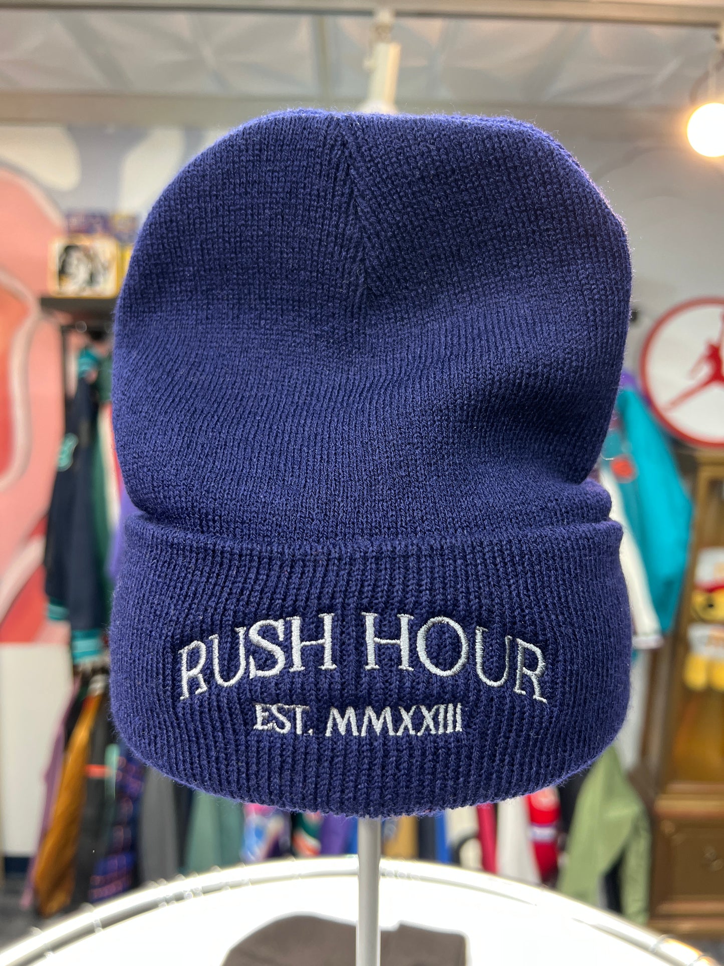 Rush University Navy Beanie