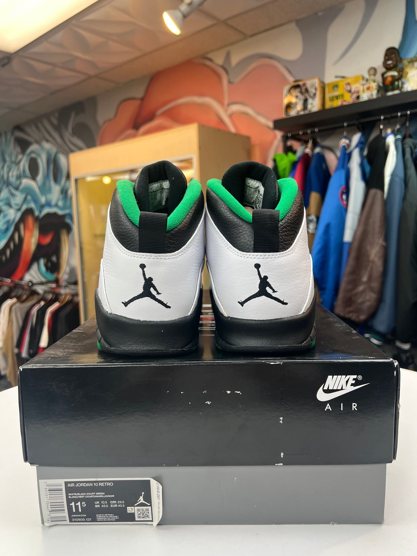 New Jordan 10 Seattle