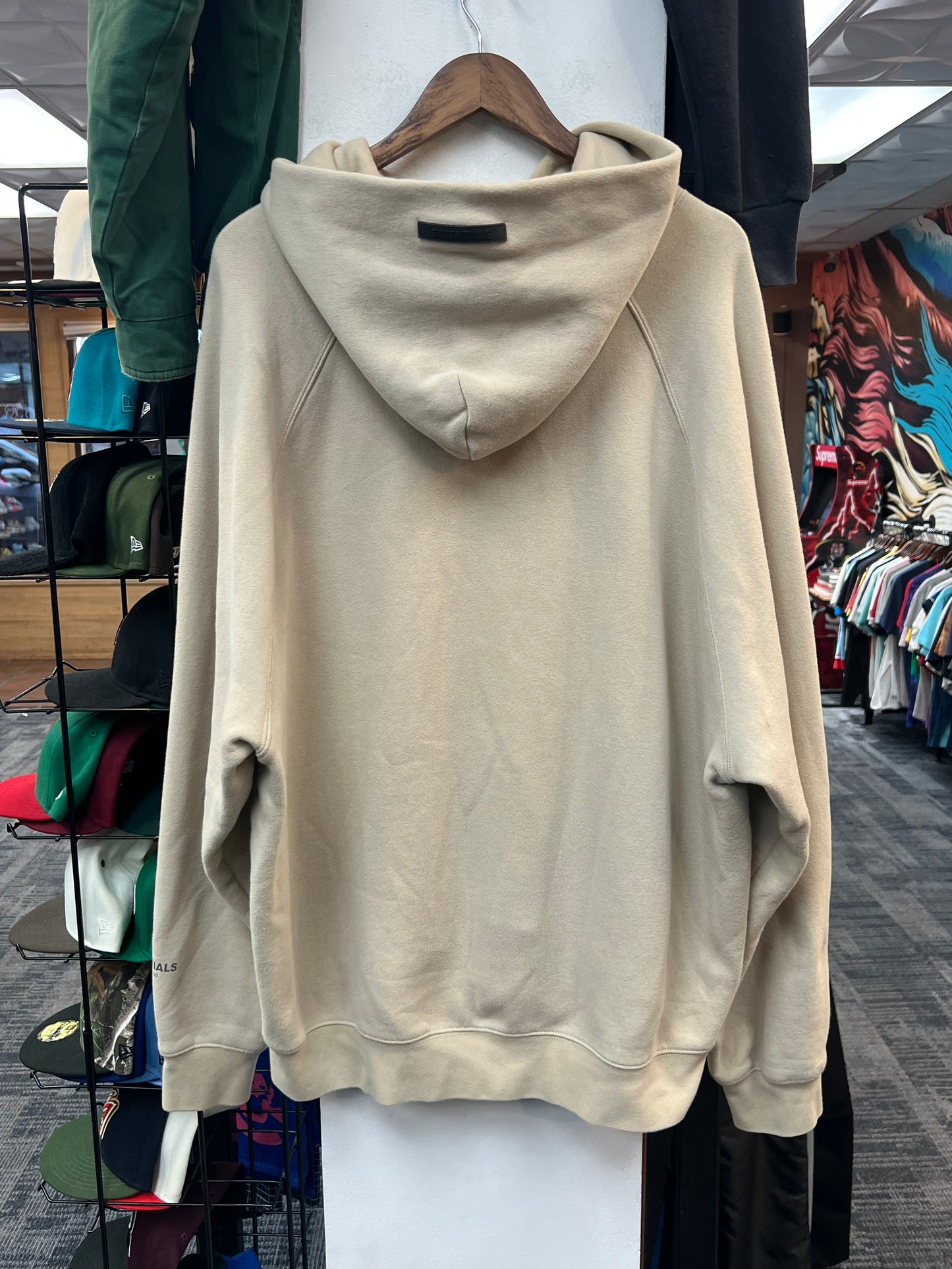 Essentials Tan Hoodie