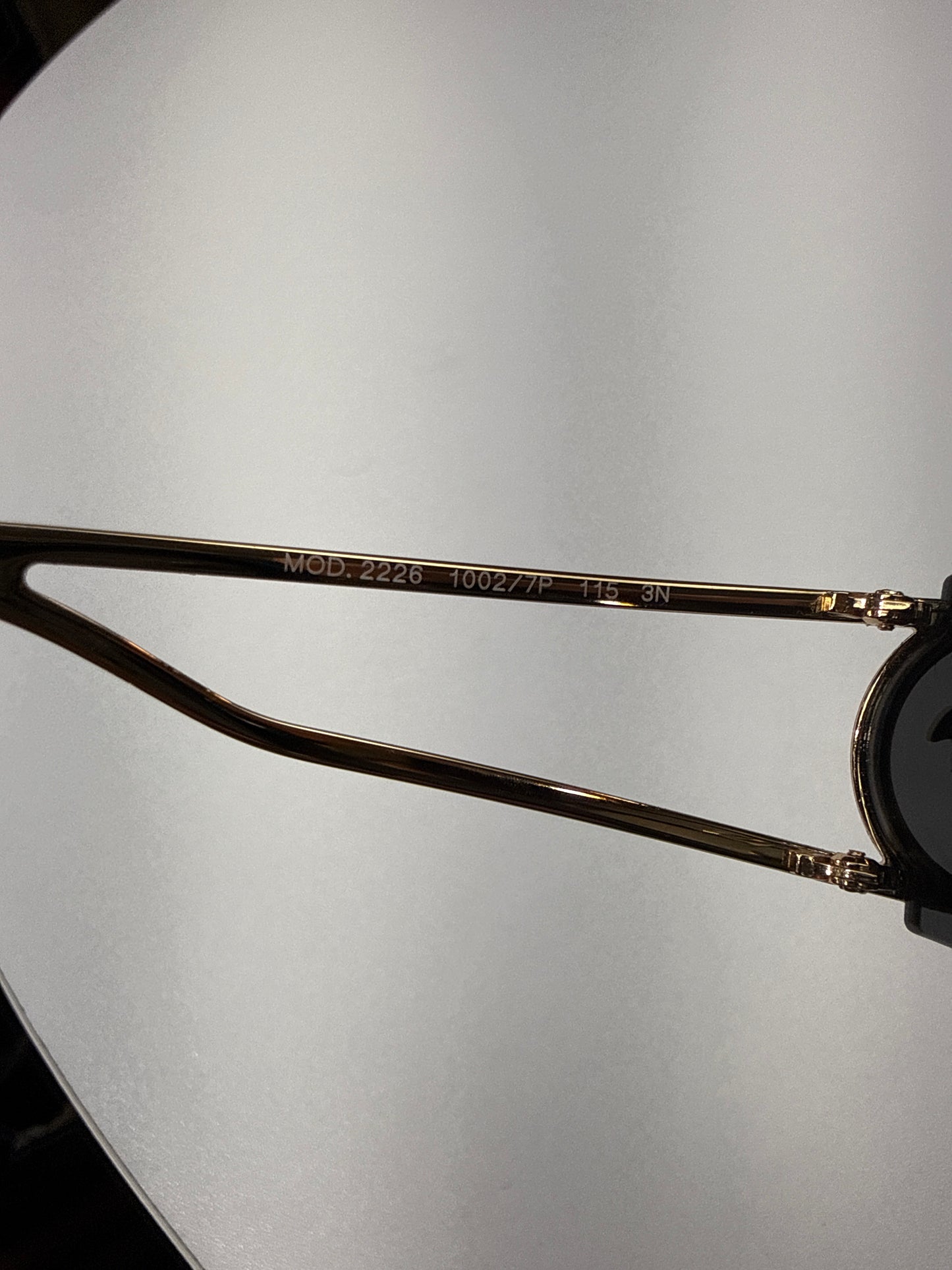 Versace VE2226 Mirrored Shield Sunglasses