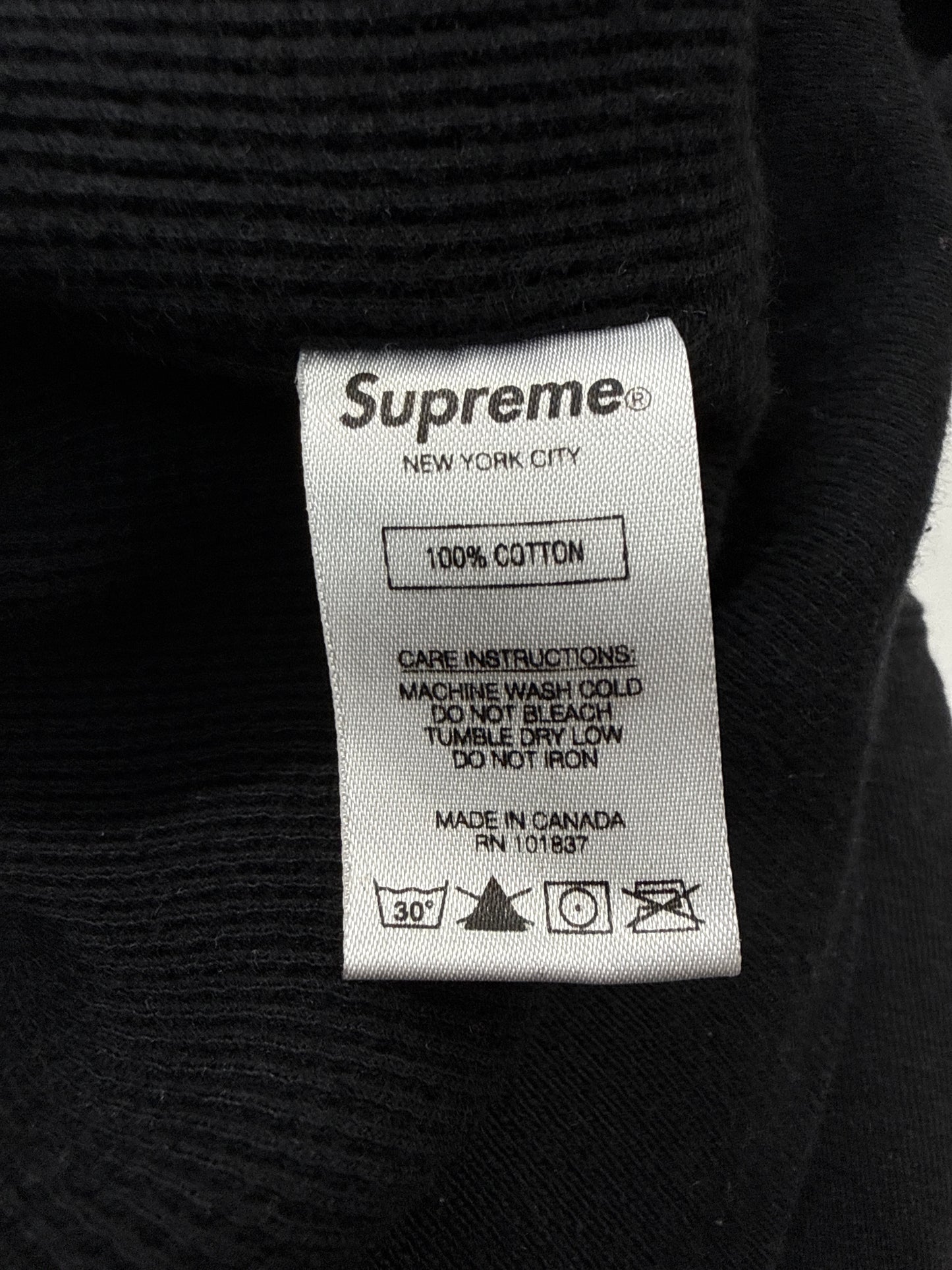 Supreme Thermal Zip Up Hoodie