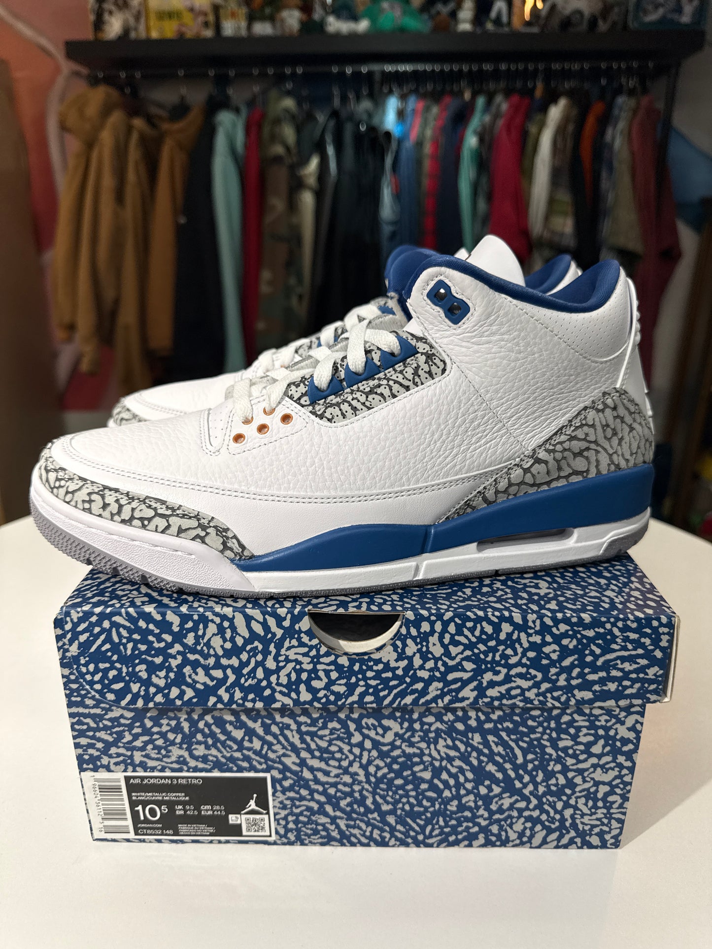 New Jordan 3 Wizards