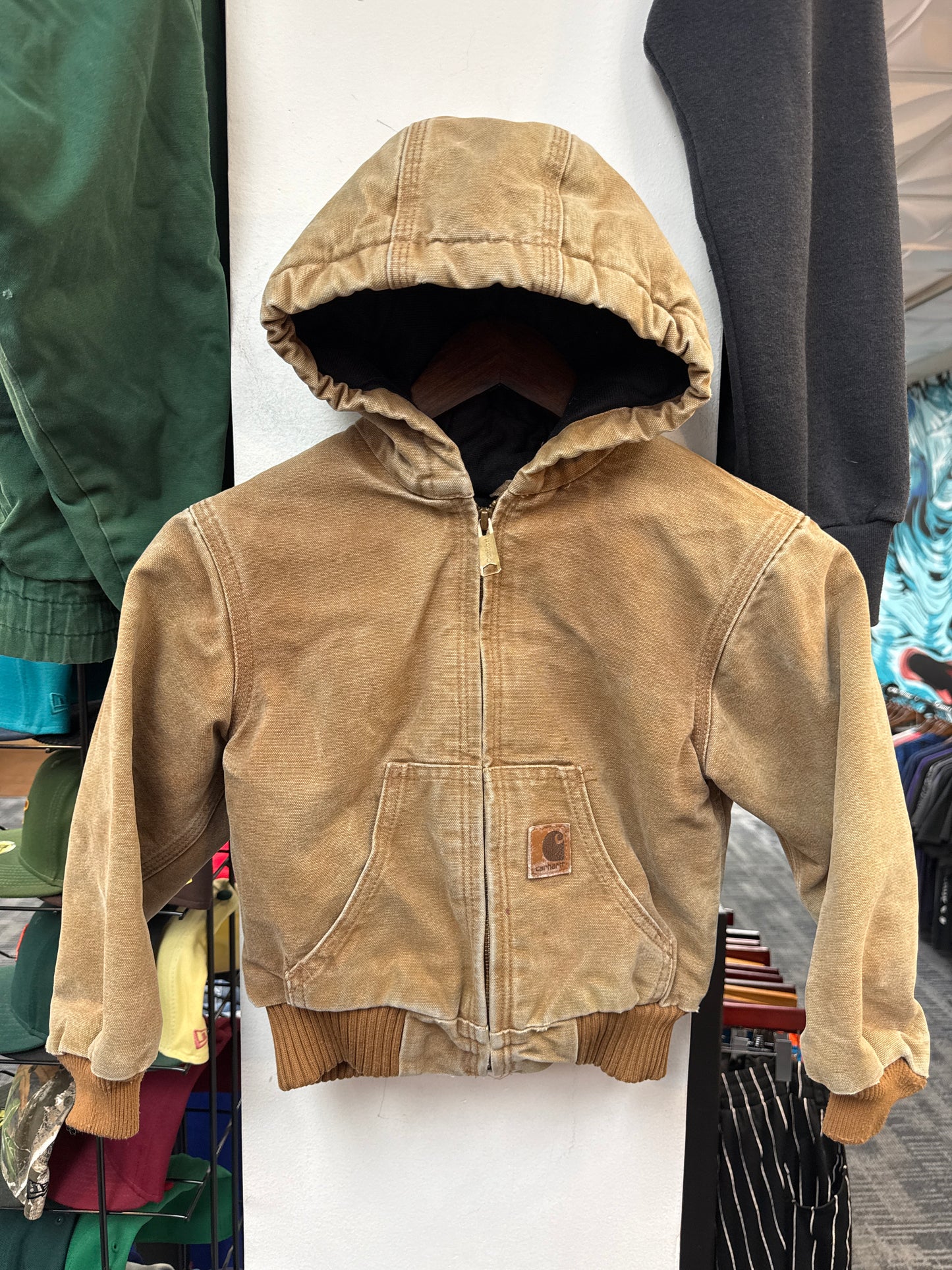 Vintage Carhartt Hooded Kids Jacket
