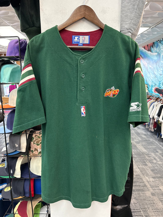Vintage Starter Seattle Sonics Warm Up Jersey