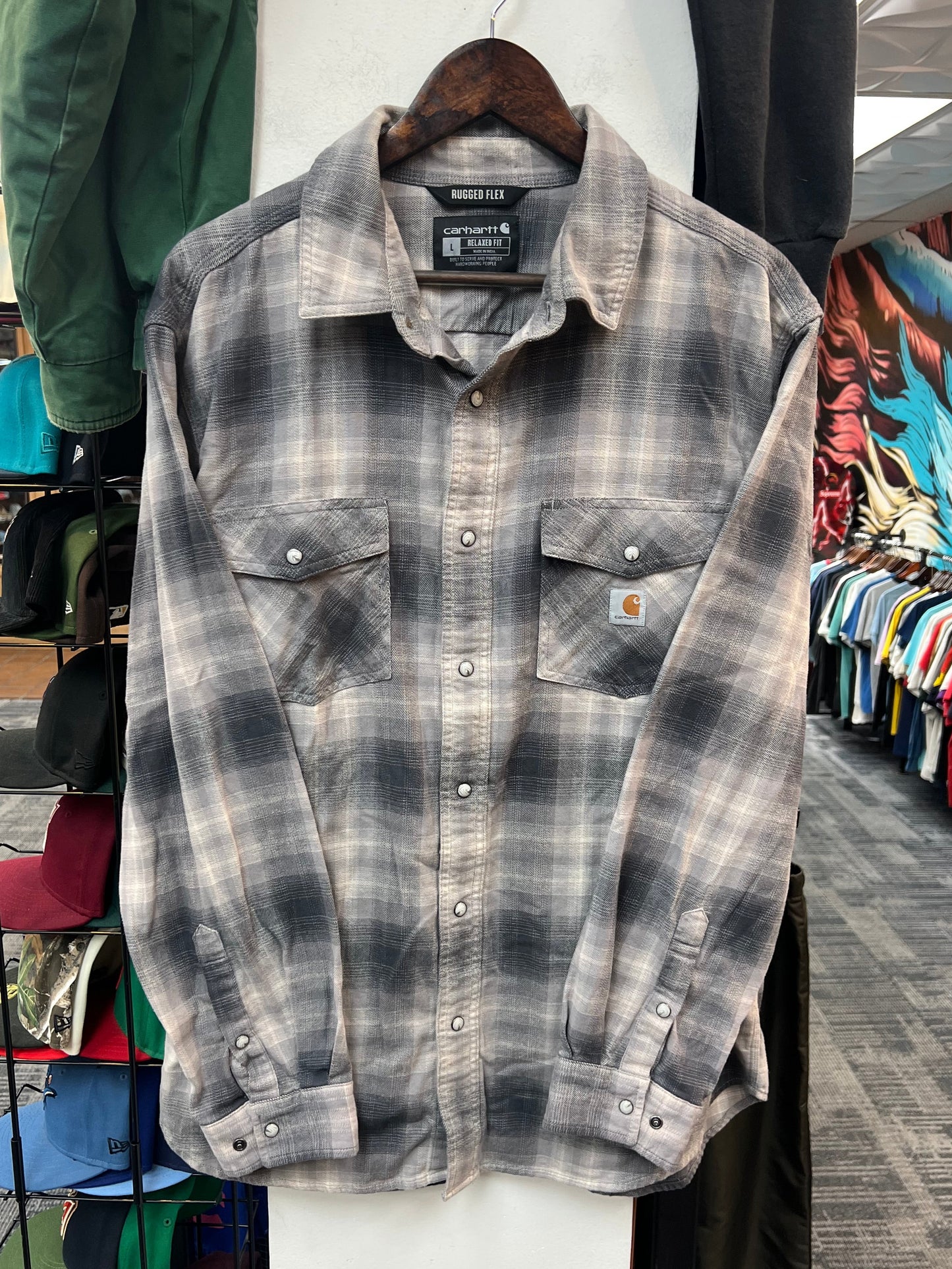 Carhartt Black/White Flannel