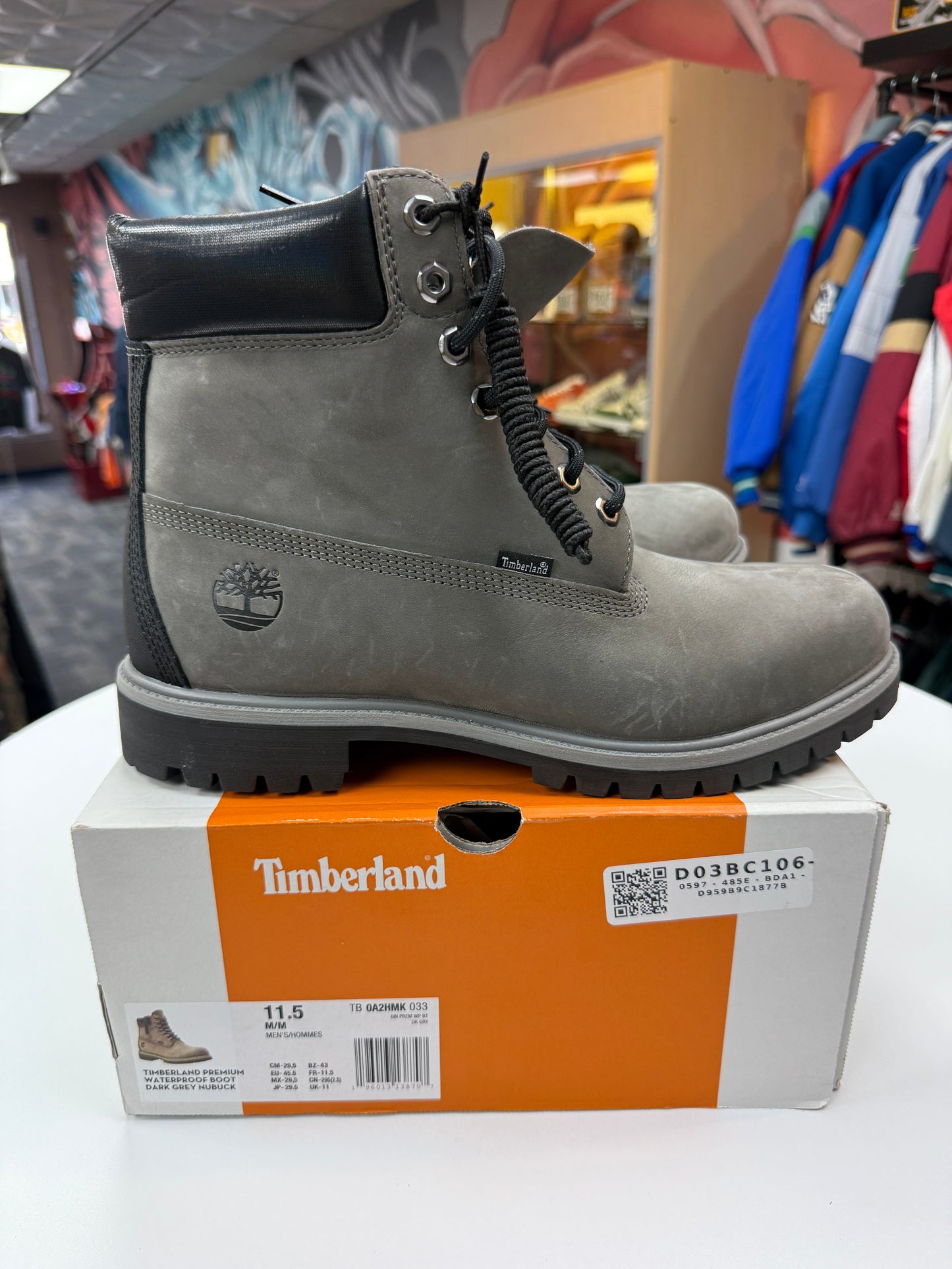 New Grey Timberland 6-Inch Boot