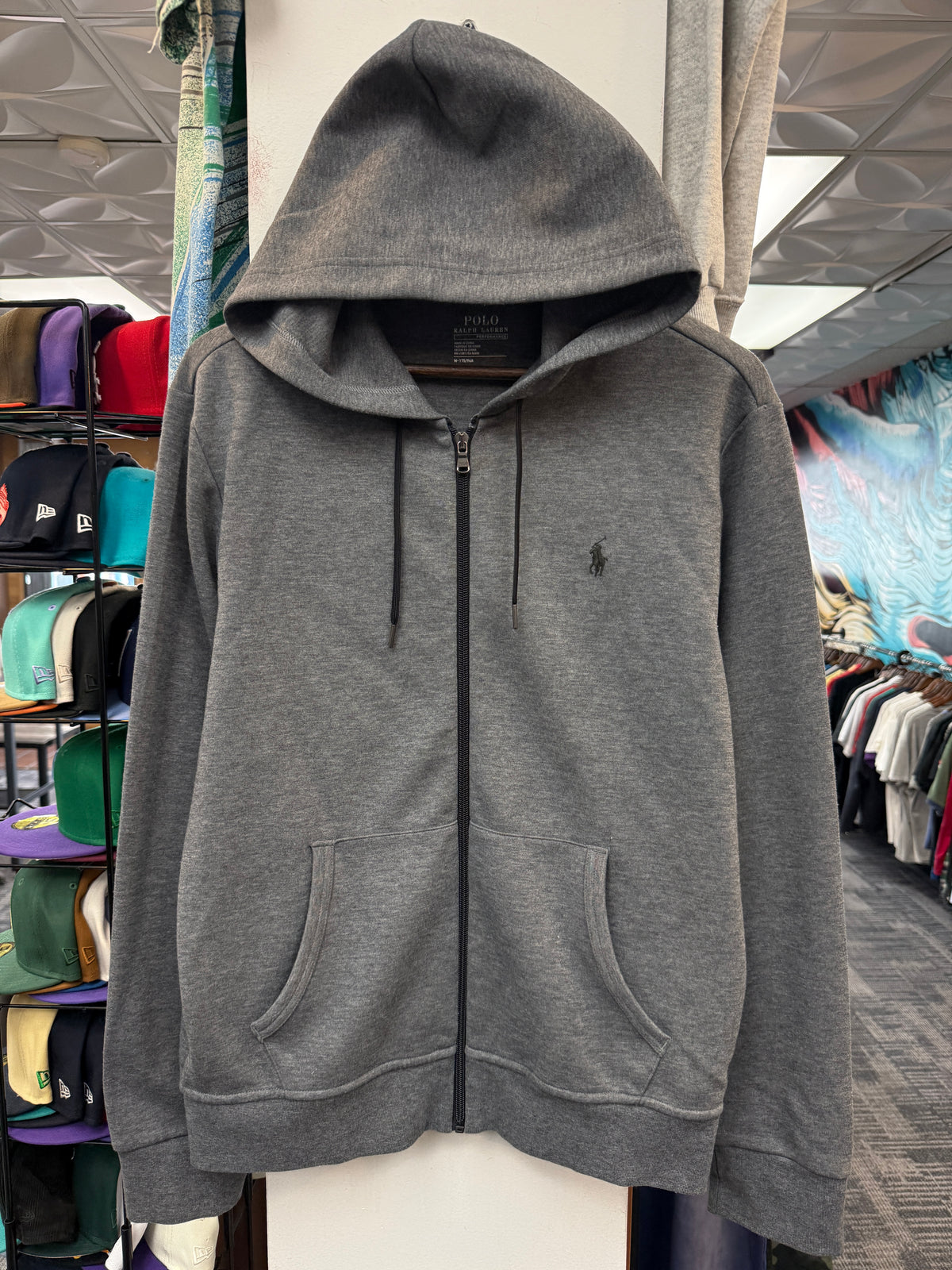Polo Ralph Lauren Grey Zip Hoodie