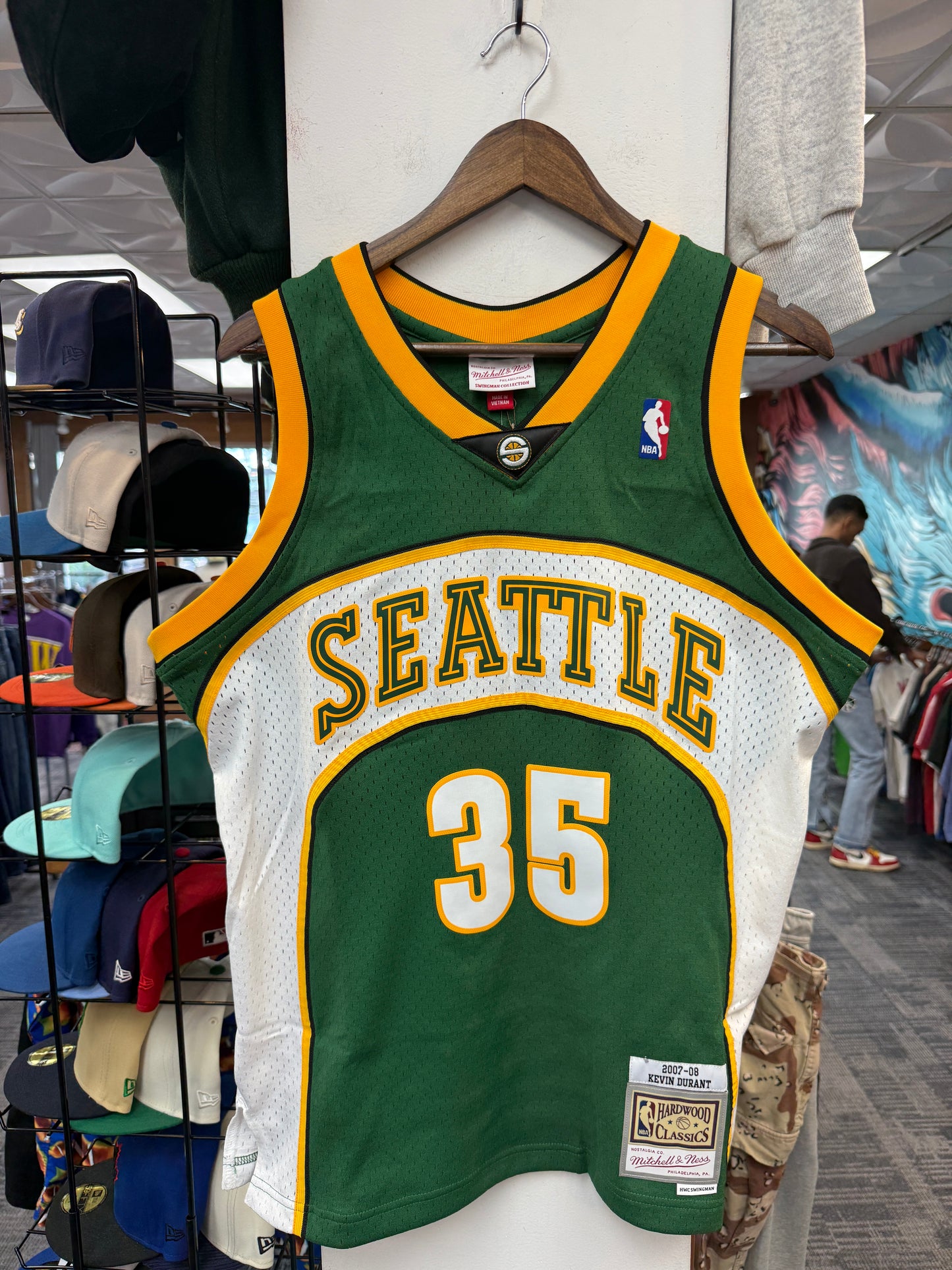 New Sonics Kevin Durant Jersey