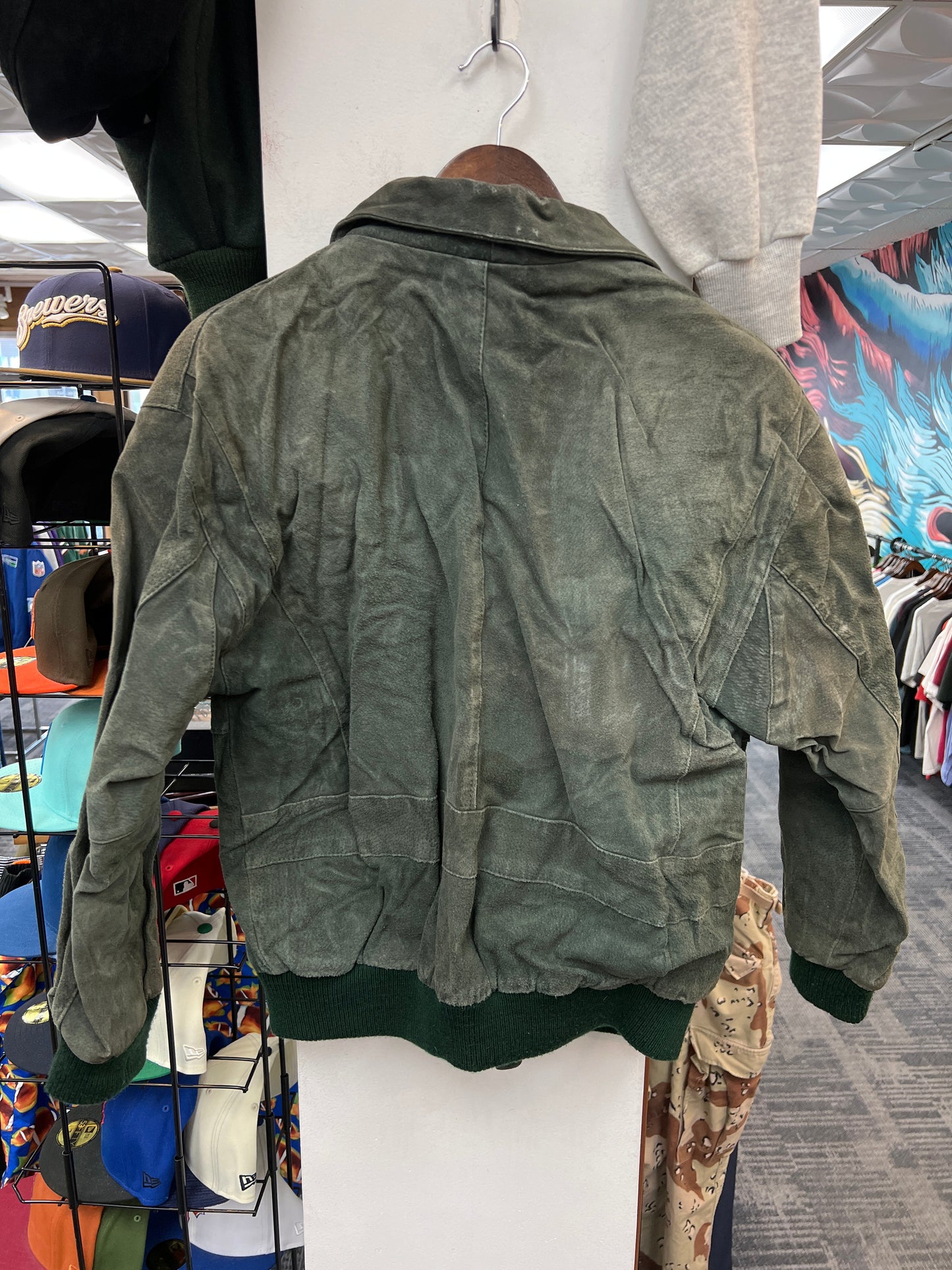 Vintage G-III Full Zip Suede Jacket