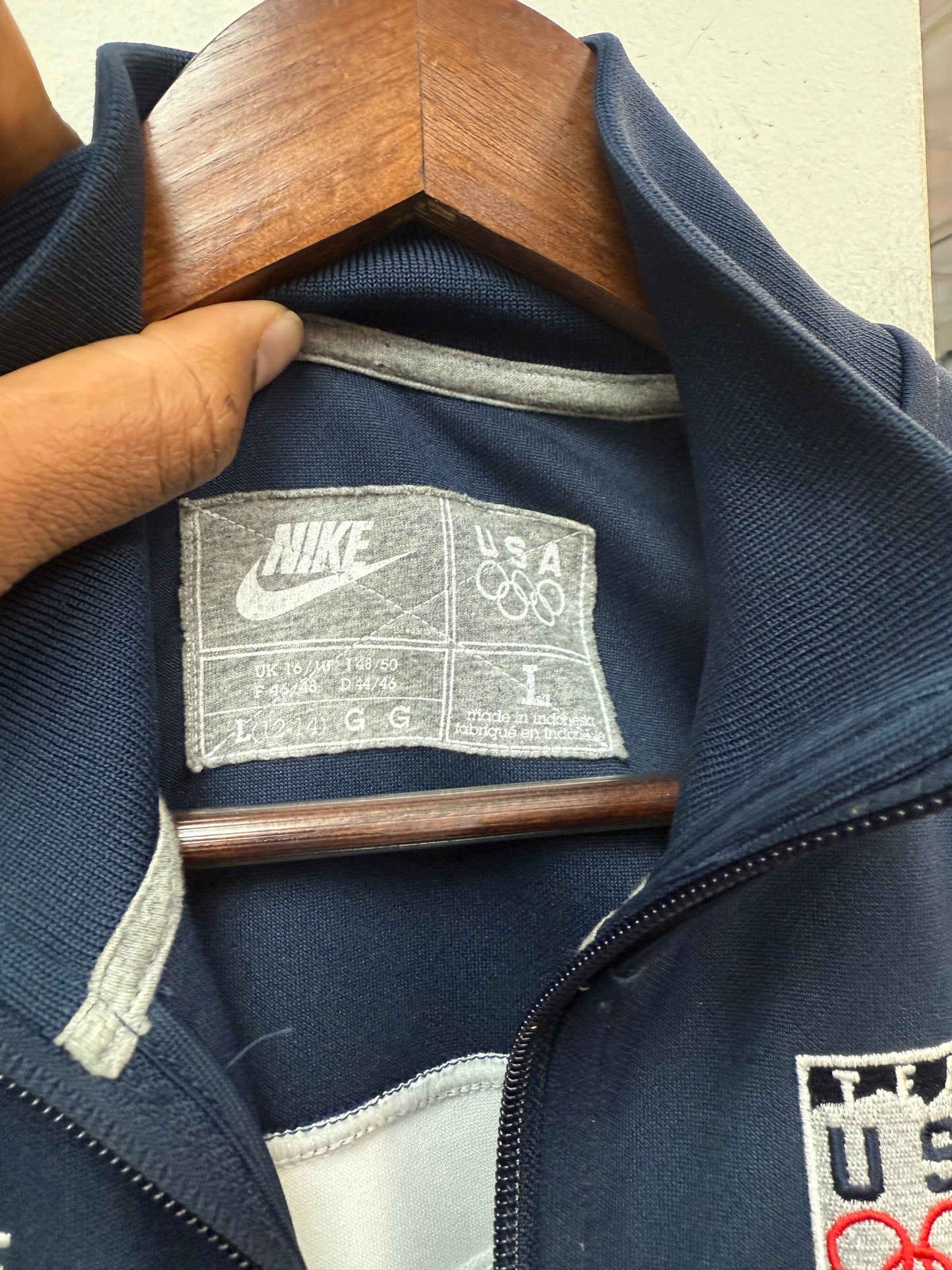 Vintage Nike 2010 Olympics Track Jacket