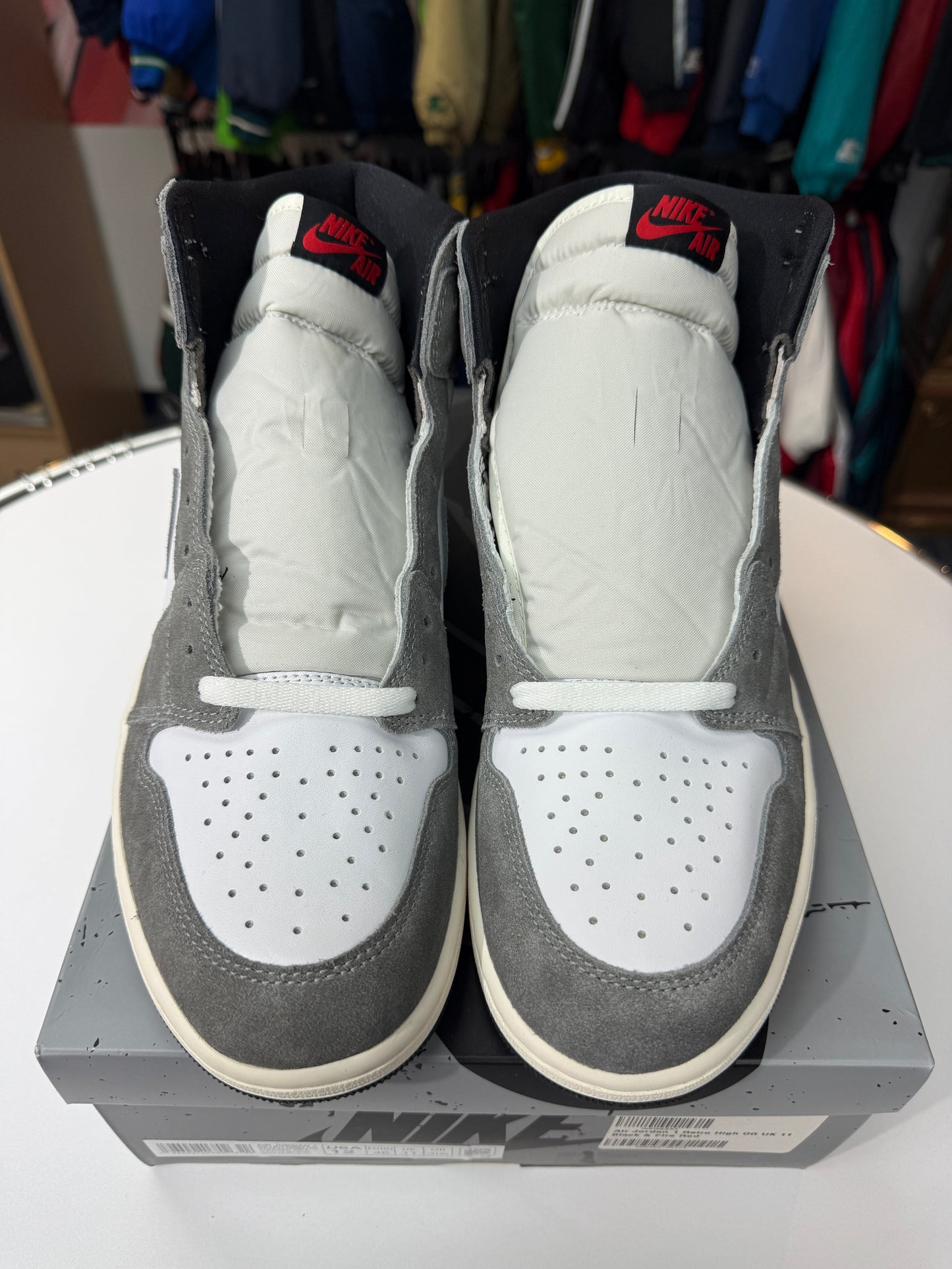 New Jordan 1 Washed Black