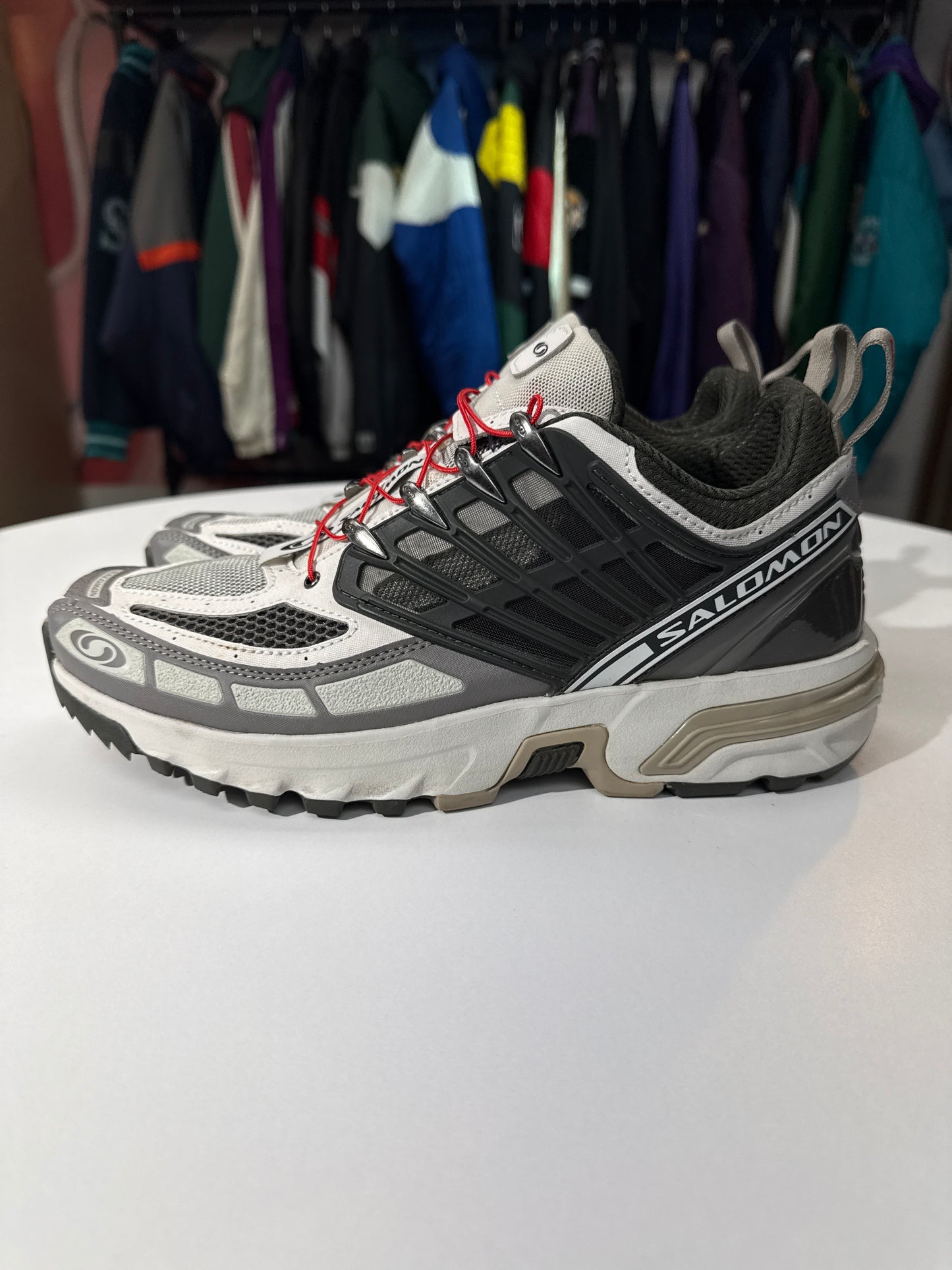 Preowned Salomon ACS Pro Peat Beluga Vintage Khaki
