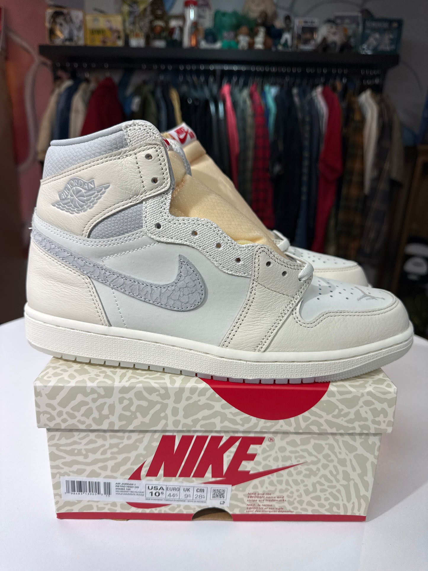 New Jordan 1 Sail University Red