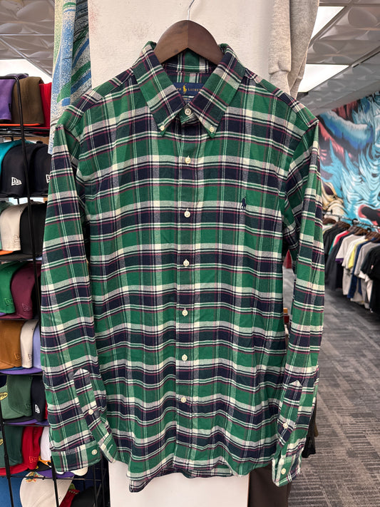 Polo Ralph Lauren Green Flannel