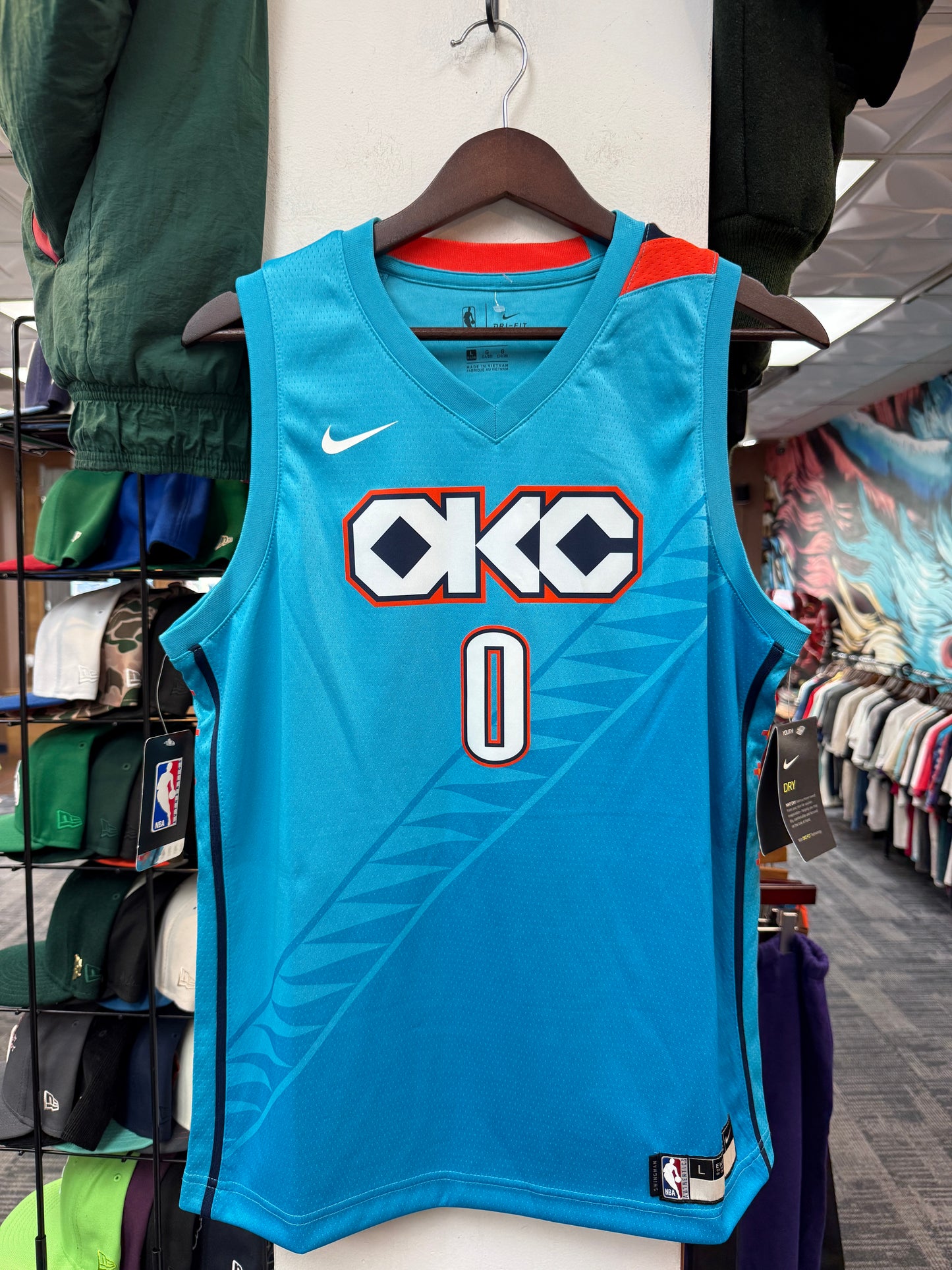 New OKC Thunder Russel Westbrook Jersey