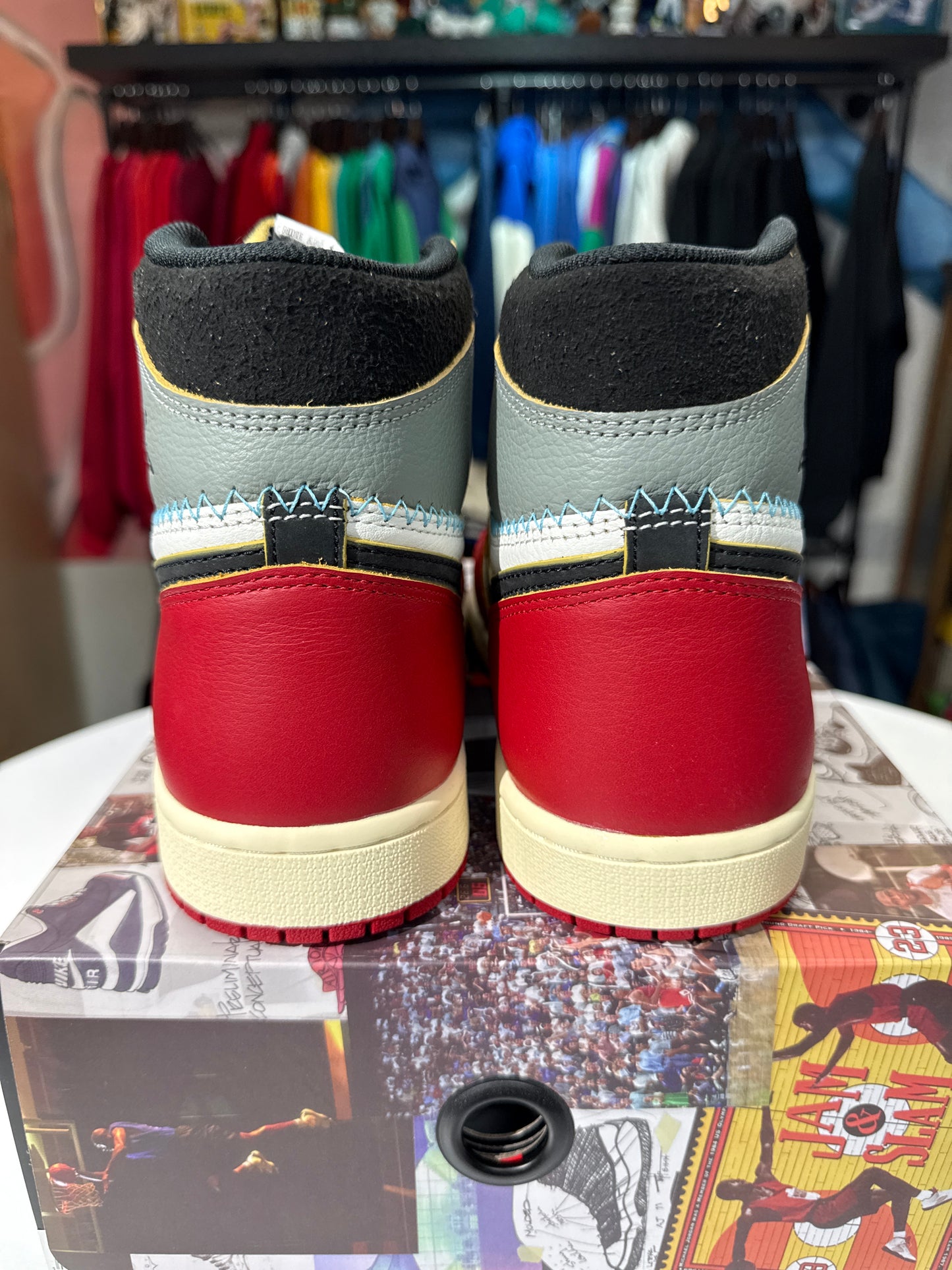 New Union Jordan 1 Chicago Shadow