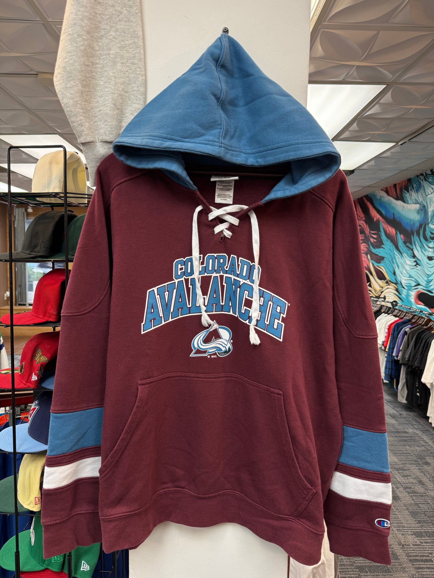 Colorado Avalanche Hooded Hockey Jersey