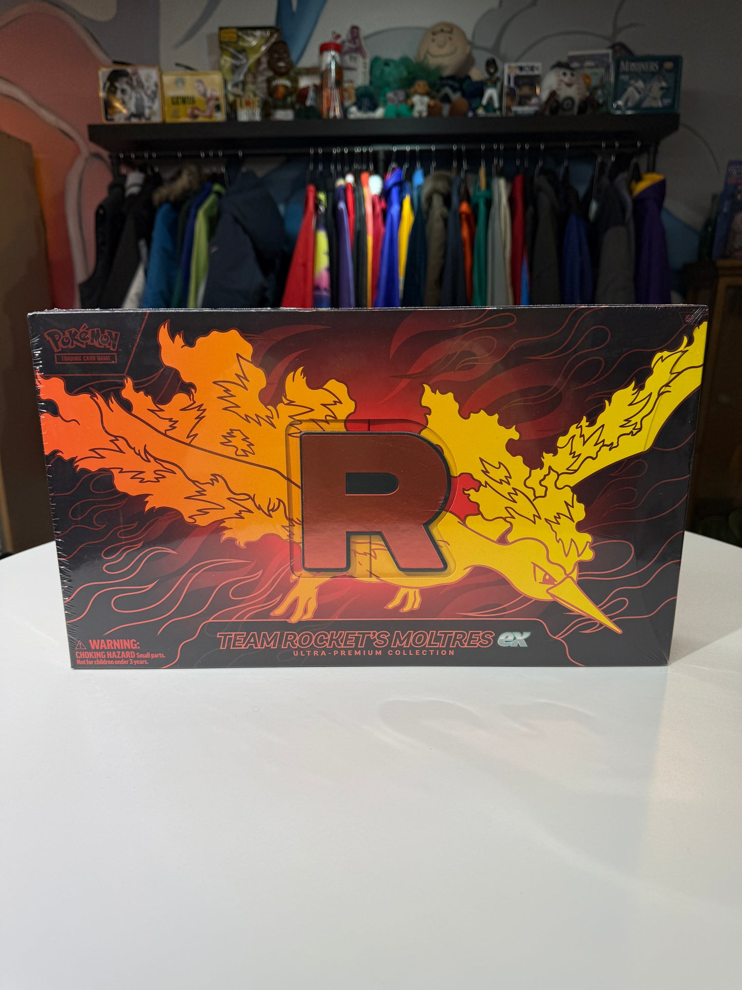 New 2025 Pokémon Team Rocket Moltres ex Ultra Premium Collection