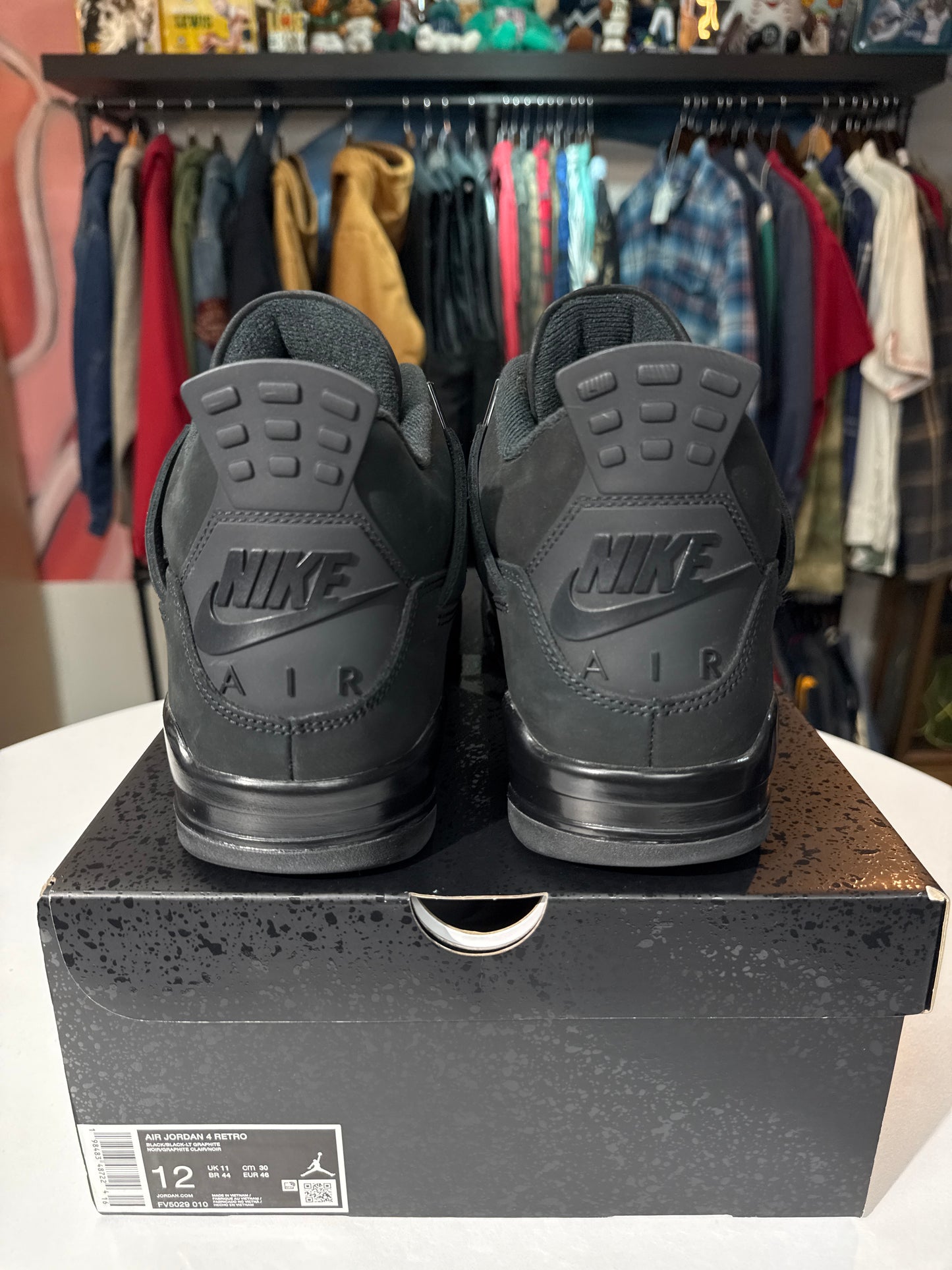 Preowned Jordan 4 Black Cat (2025)