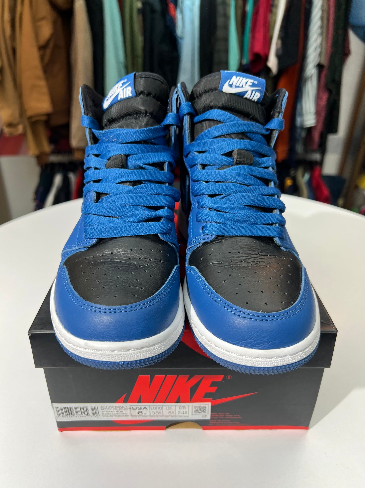 Preowned Jordan 1 Dark Marina Blue