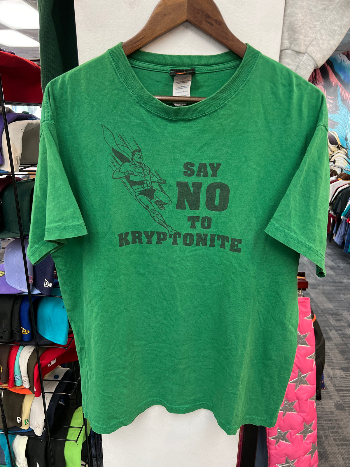 Vintage Superman “Say No To Kryptonite” Tee