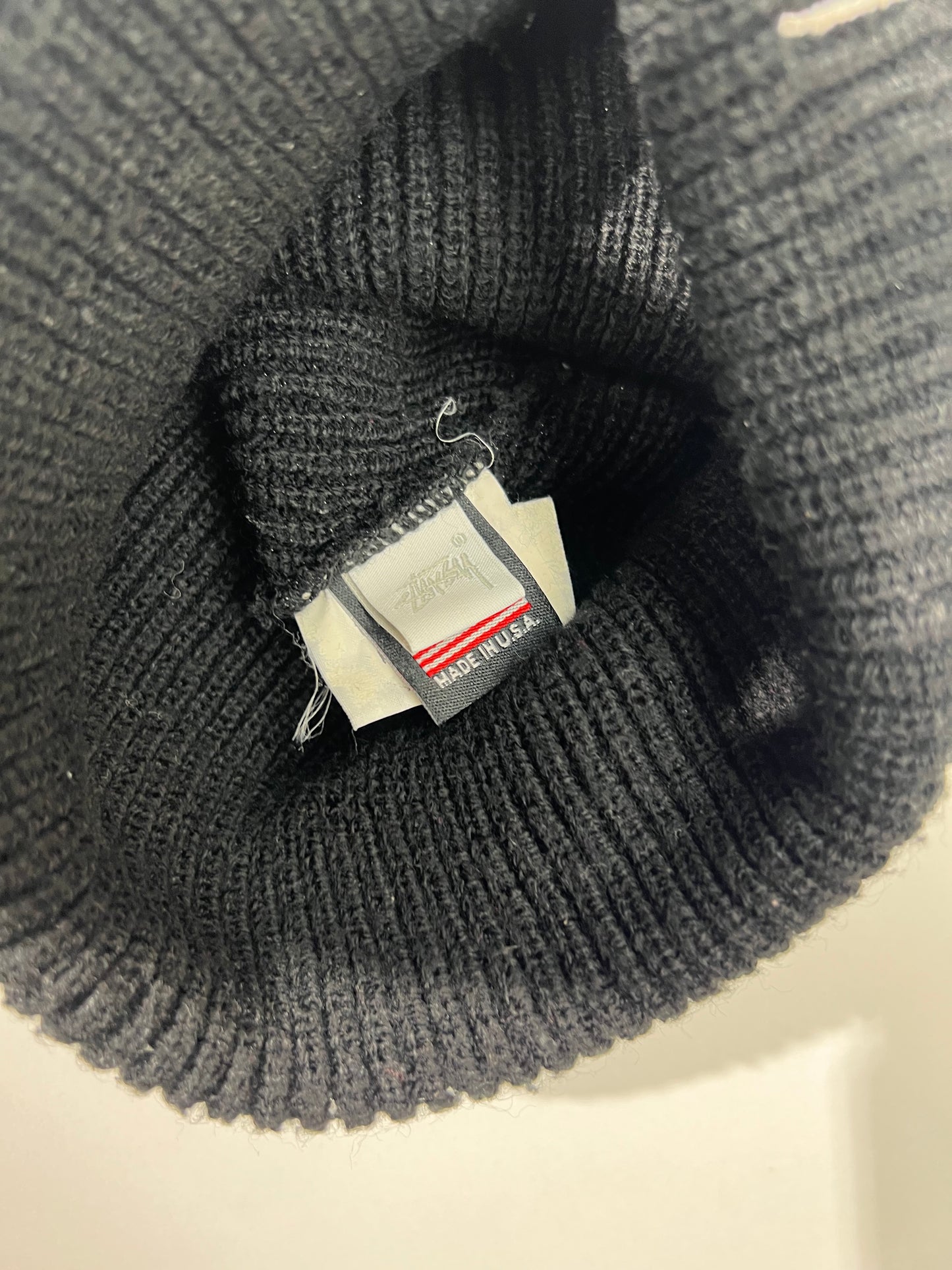 Stussy Stock Cuff Beanie Black
