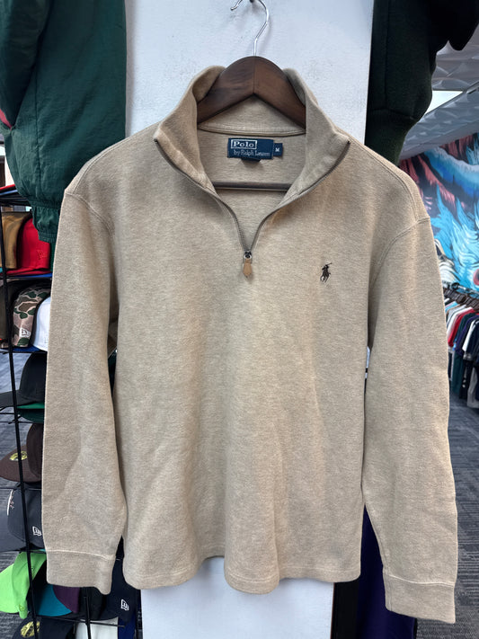 Polo Ralph Lauren Tan Quarter Zip
