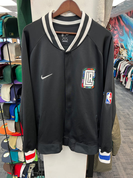 Nike LA Clippers City Edition Black Warmup Jacket