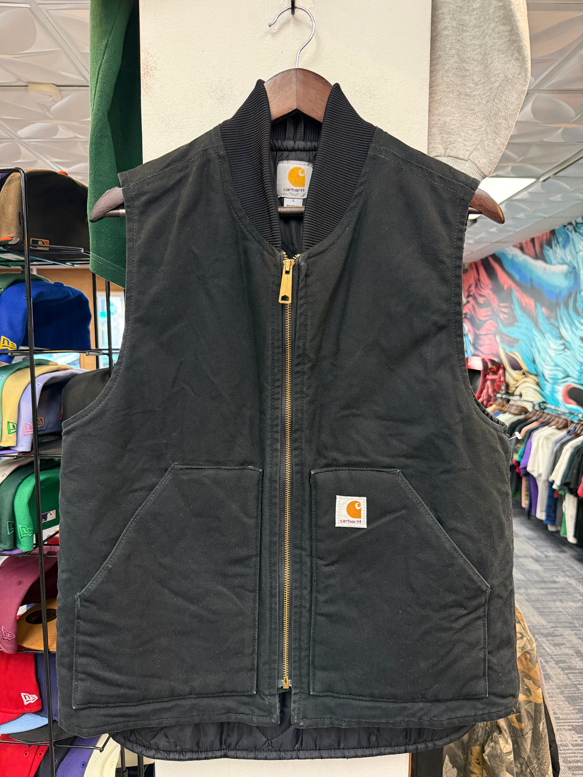 Vintage Carhartt Black Vest
