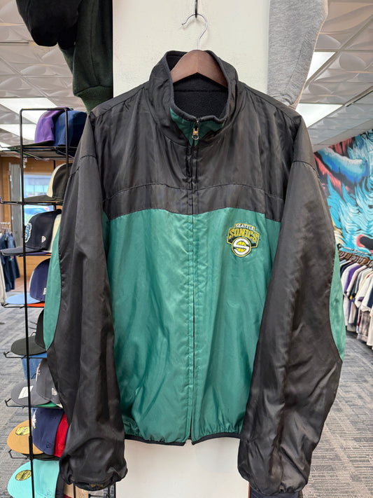 Vintage G-III Carl Banks Sonics Reversible Fleece Jacket