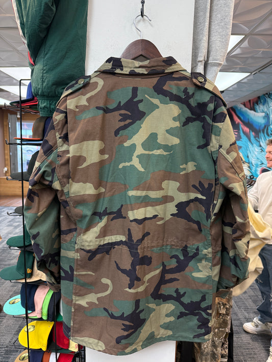 Vintage Military Camo Jacket