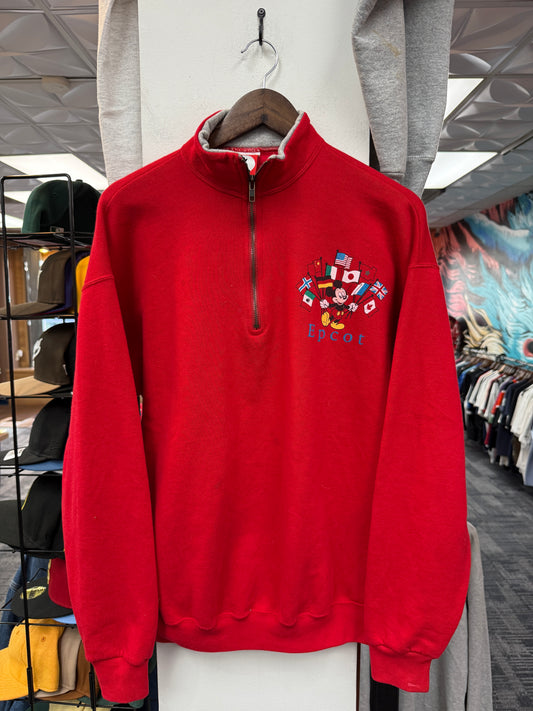Vintage Mickey Epcot Quarter Zip