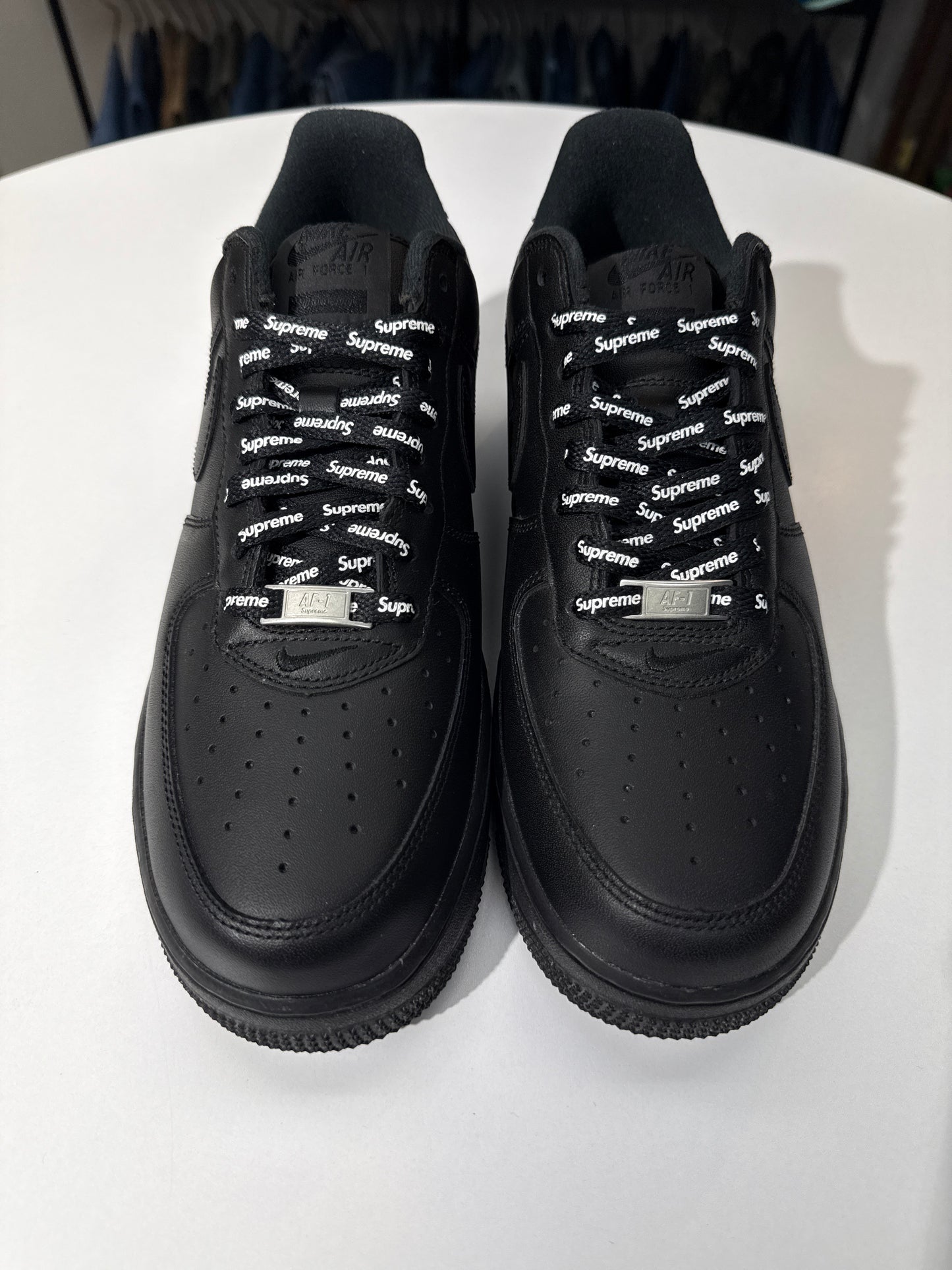 Preowned Supreme Nike AF1 Black