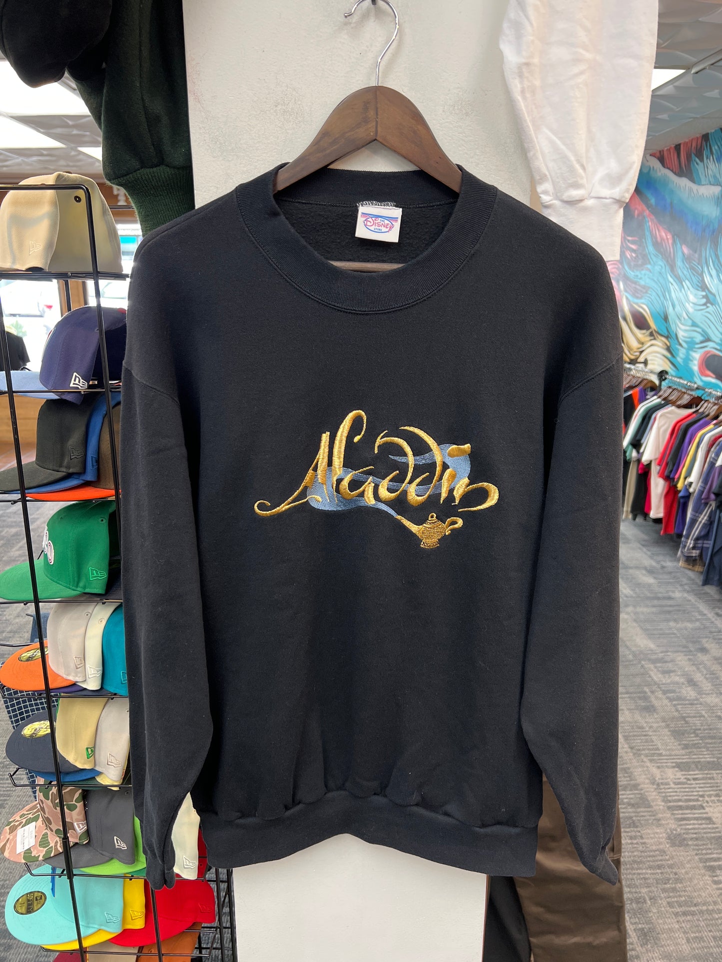 Vintage Disney Aladdin Genie’s Lamp Crewneck
