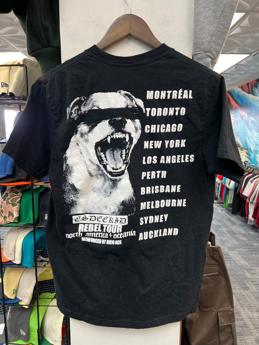 Esdeekid Black Graphic Tee