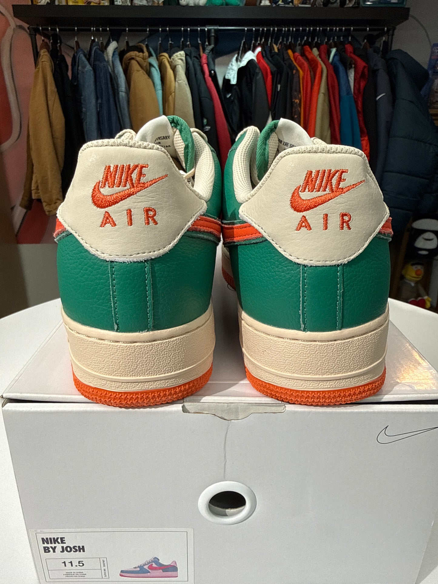 New Nike AF1 By You Miami