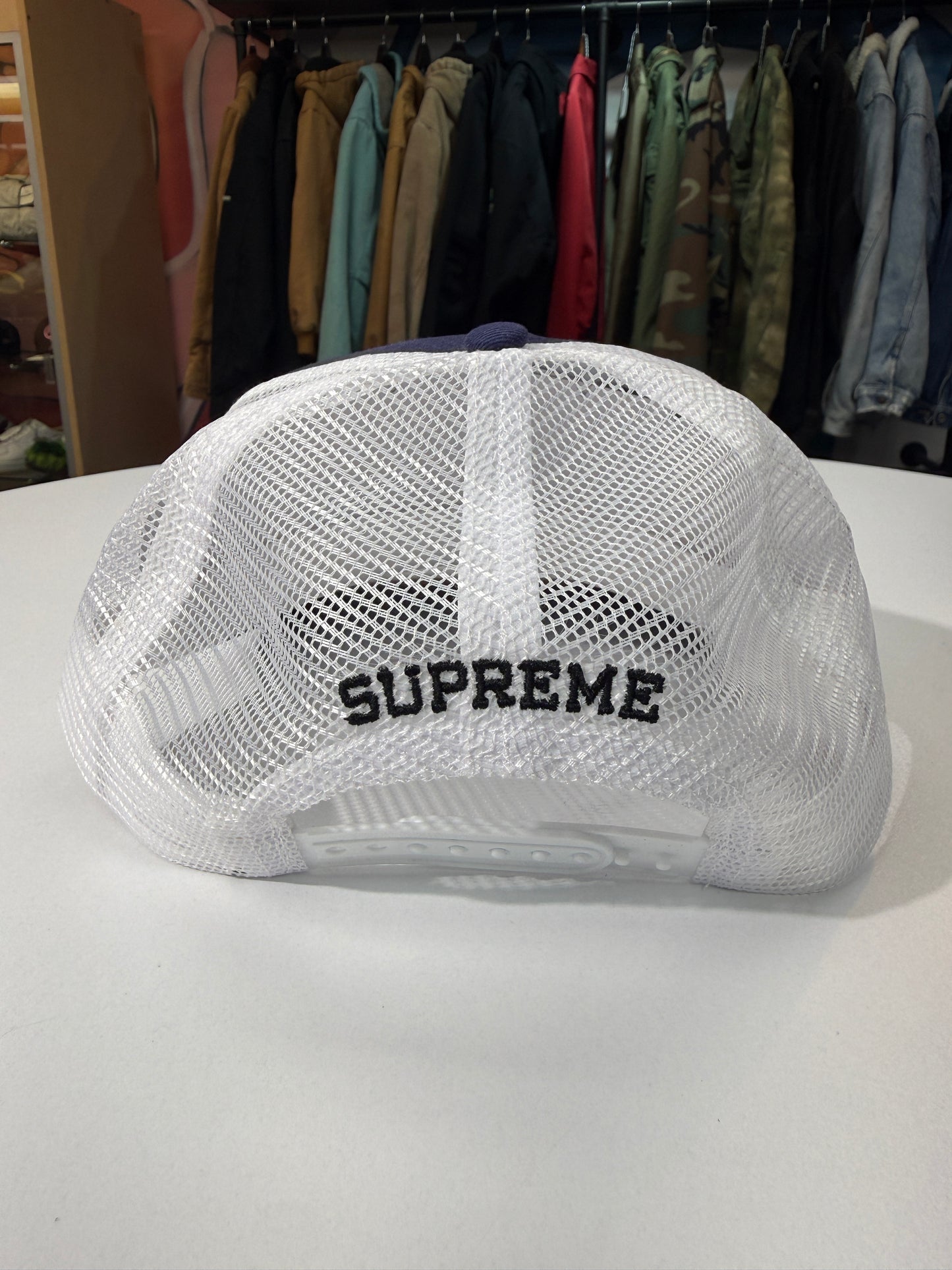 New Supreme Western Embroidered Navy Cap