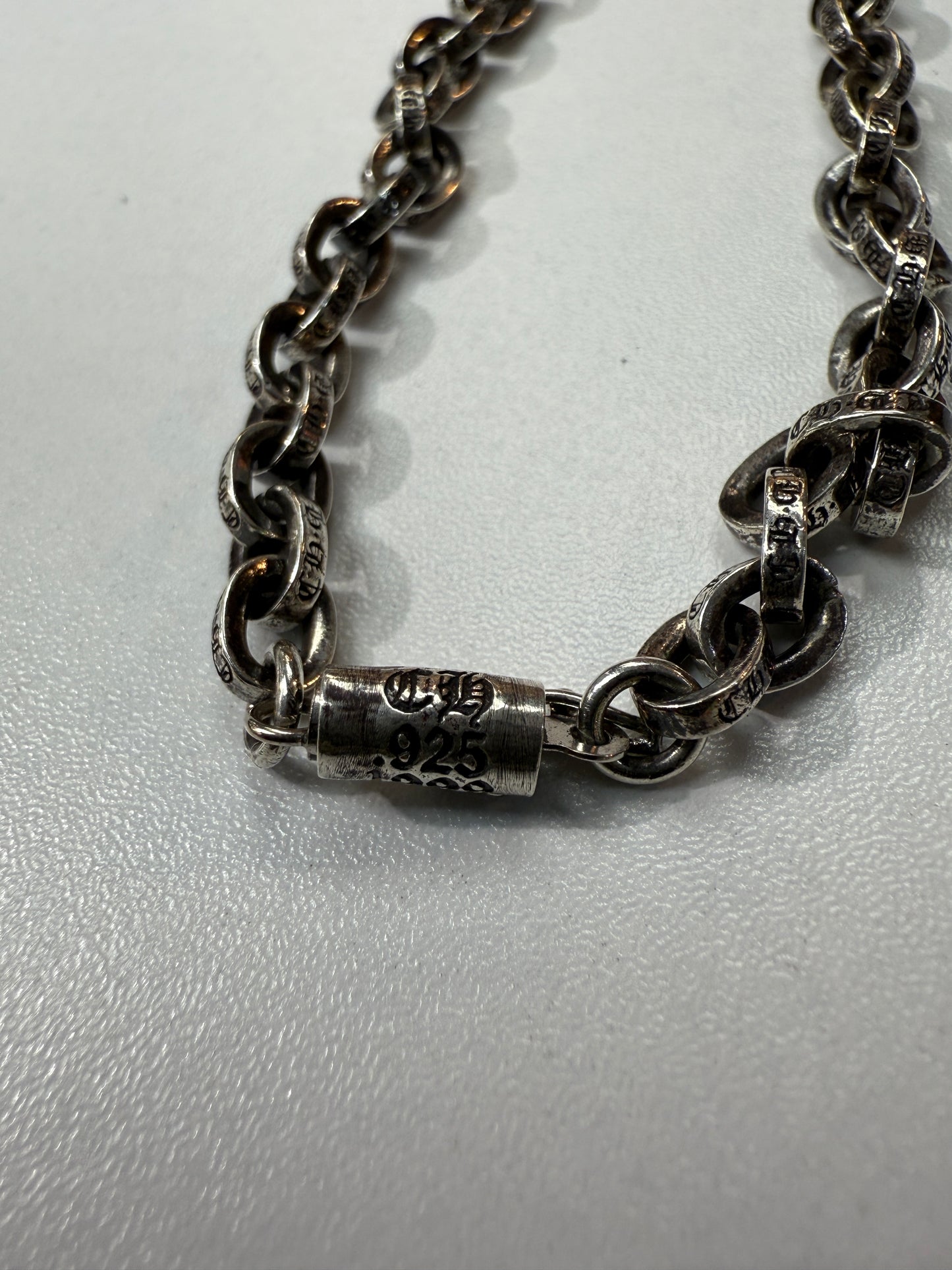 New Chrome Hearts 30” Paper Chain Necklace