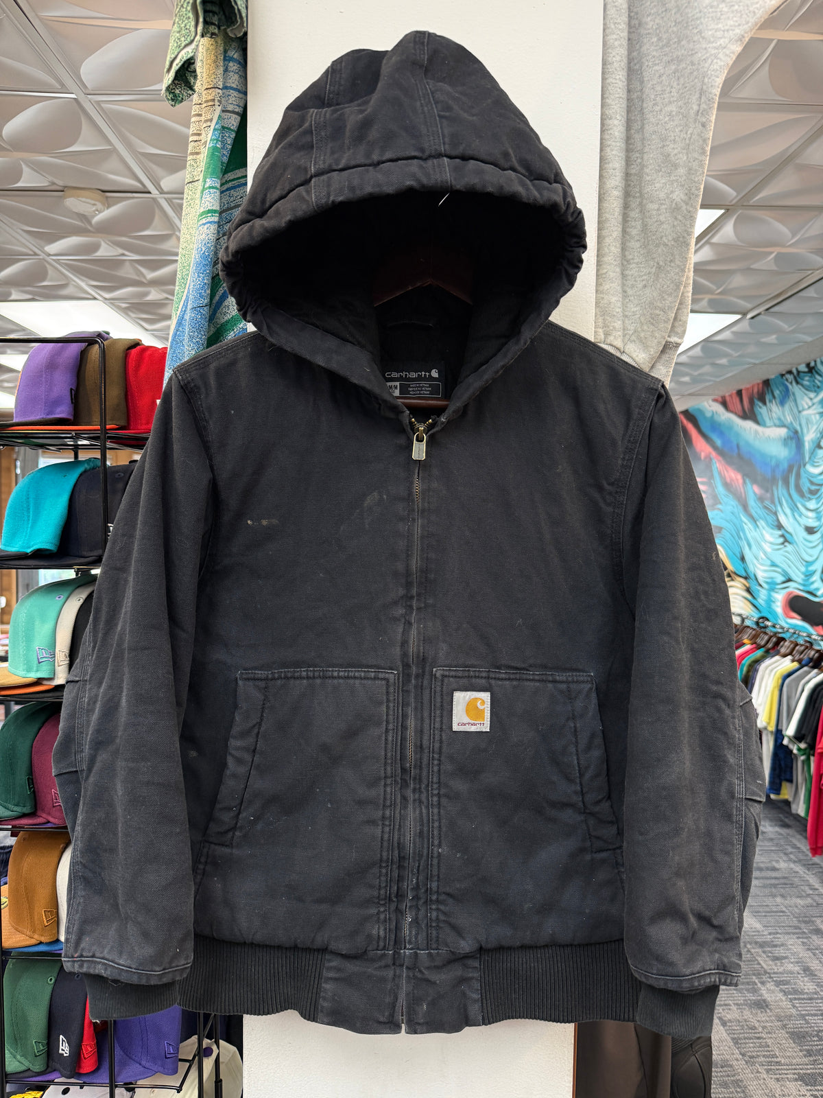 Carhartt Kids Black Hooded Jacket