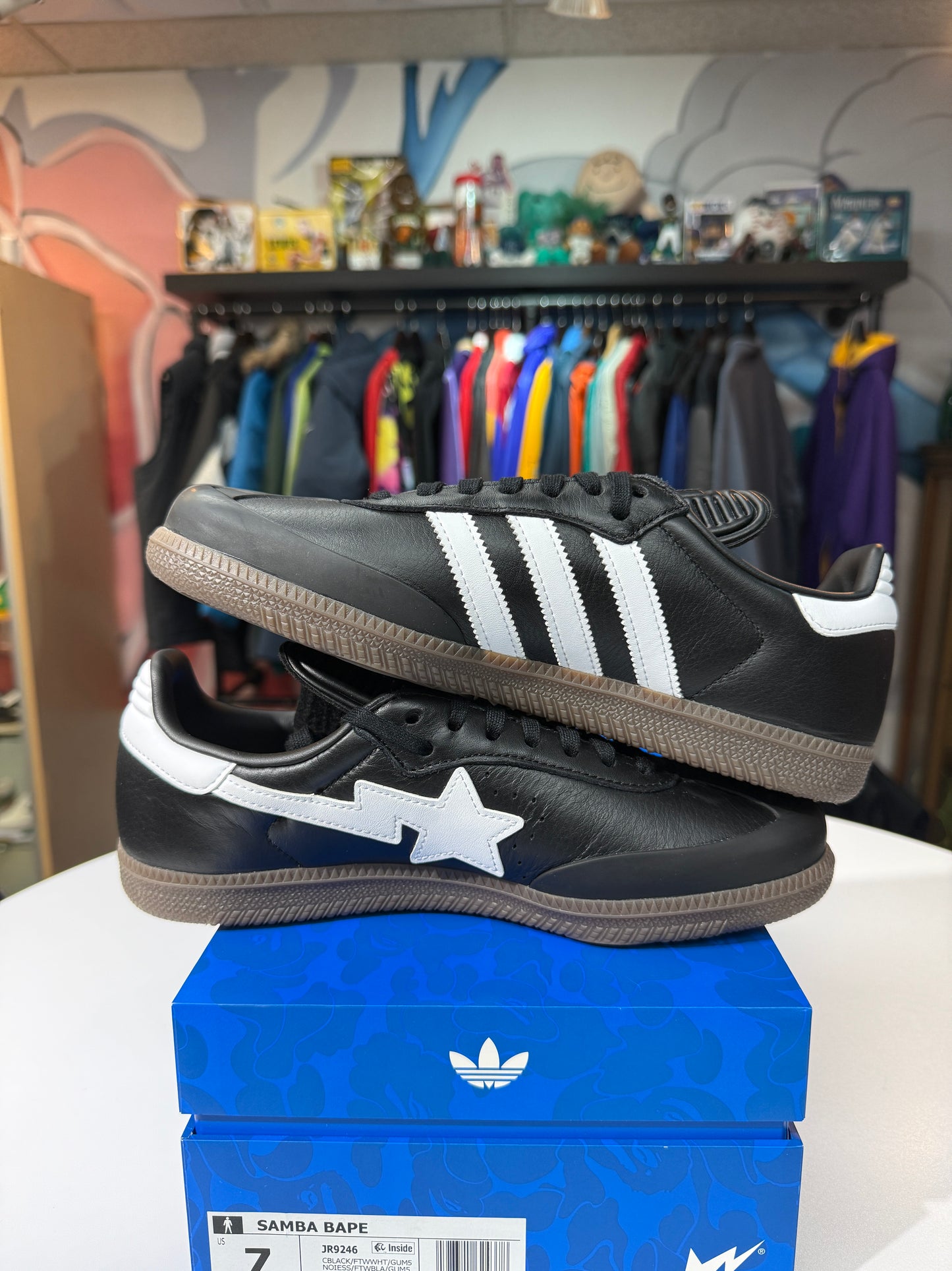 New Bape Black Samba